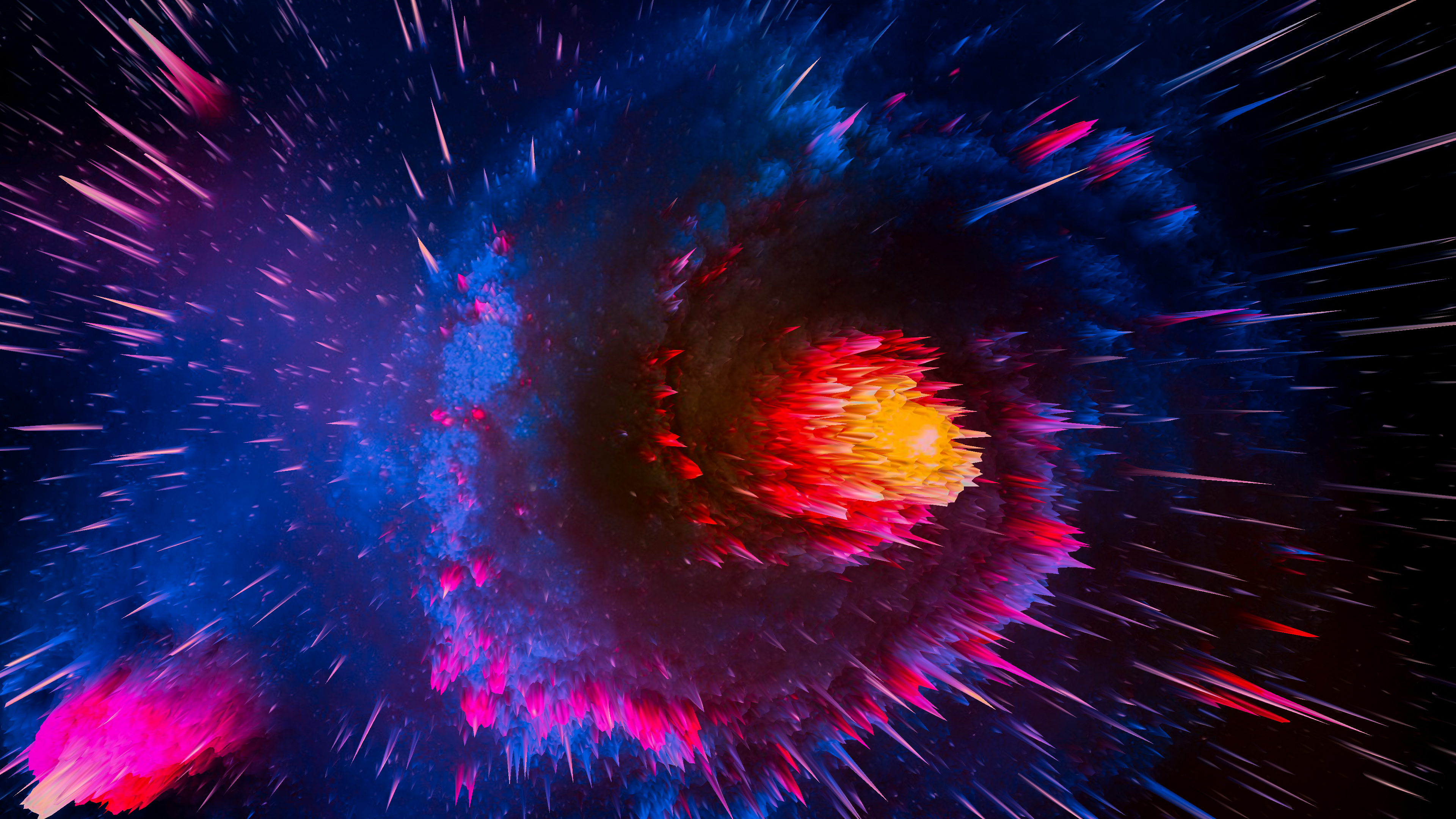 Download wallpaper 1920x1080 space planets takeoff explosion hd  background