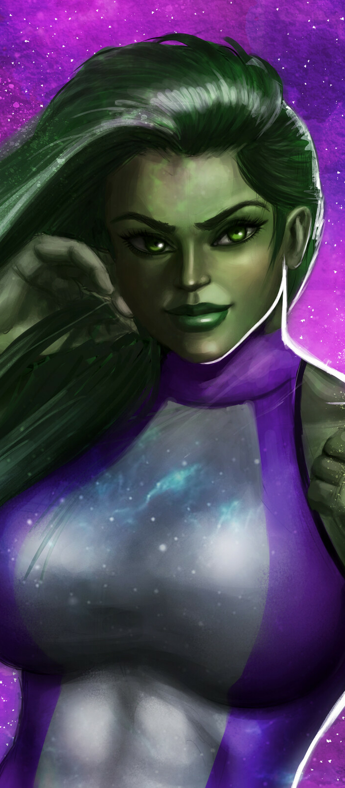 700x1600 She Hulk HD Concept Art 2022 700x1600 Resolution Wallpaper HD 