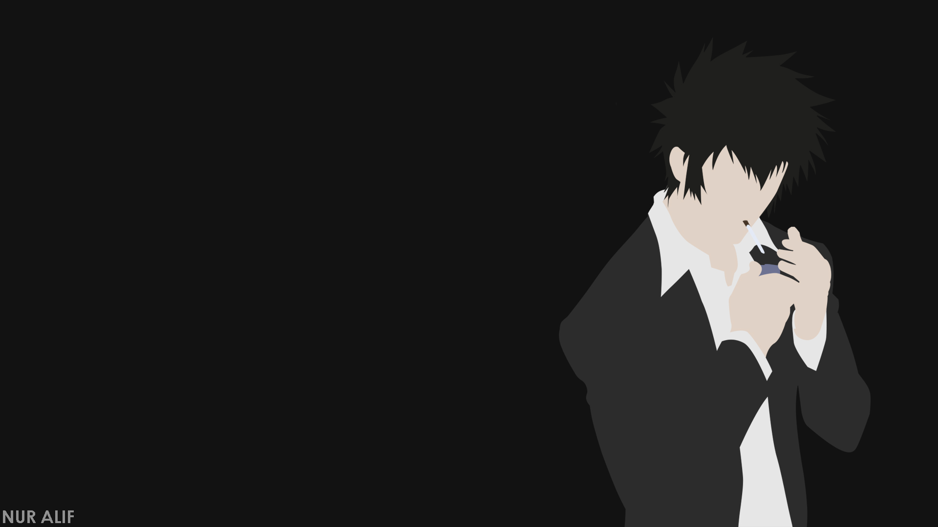 Shinya Kogami Minimalist Wallpaper HD Anime K Wallpapers Images Photos And Background