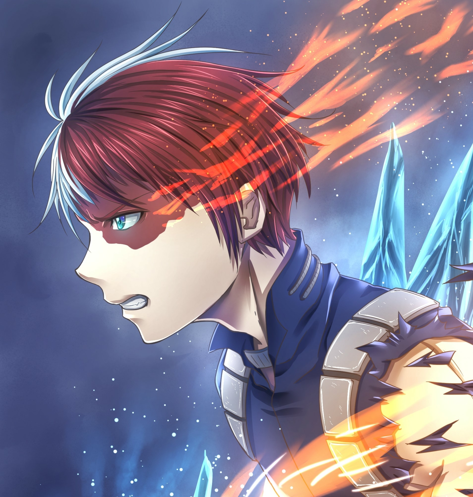 1980x2080 Resolution Shoto Todoroki HD My Hero Academia 1980x2080 ...