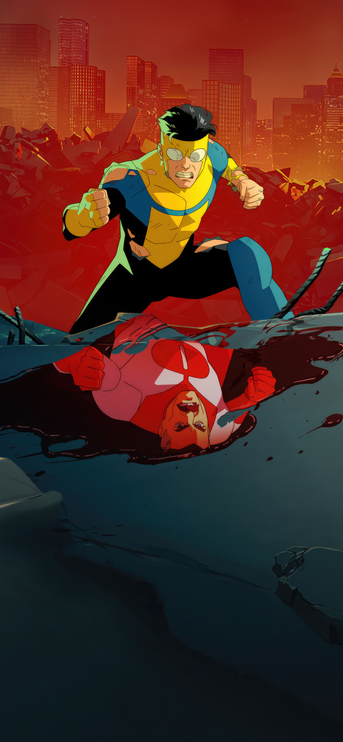 1125x2436 Resolution Show Invincible 4K Poster Iphone XS,Iphone 10