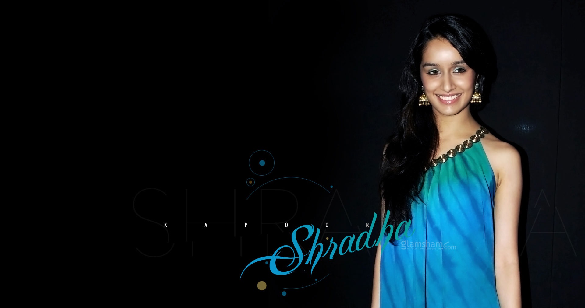Shraddha Kapoor In Blue Wallpaper, HD Indian Celebrities ...