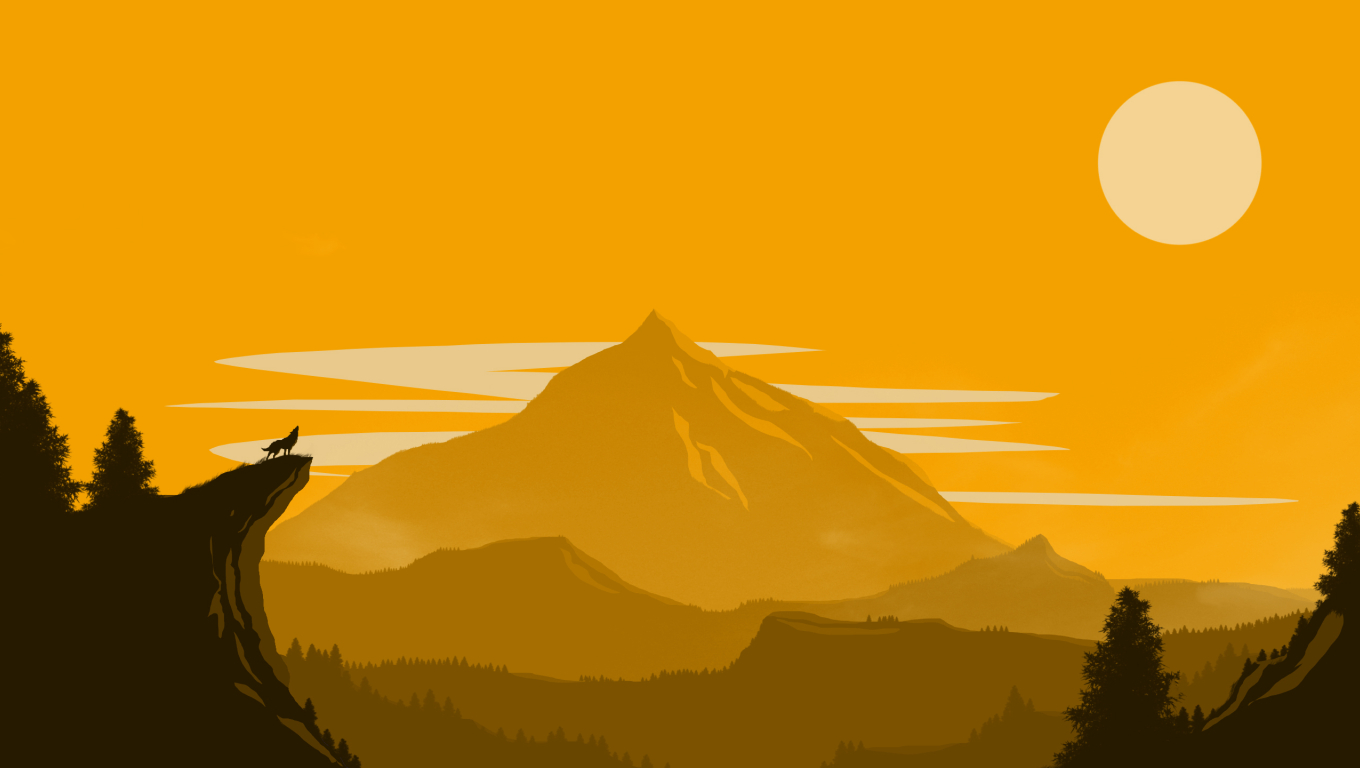 Firewatch with Forest 4K wallpaper download