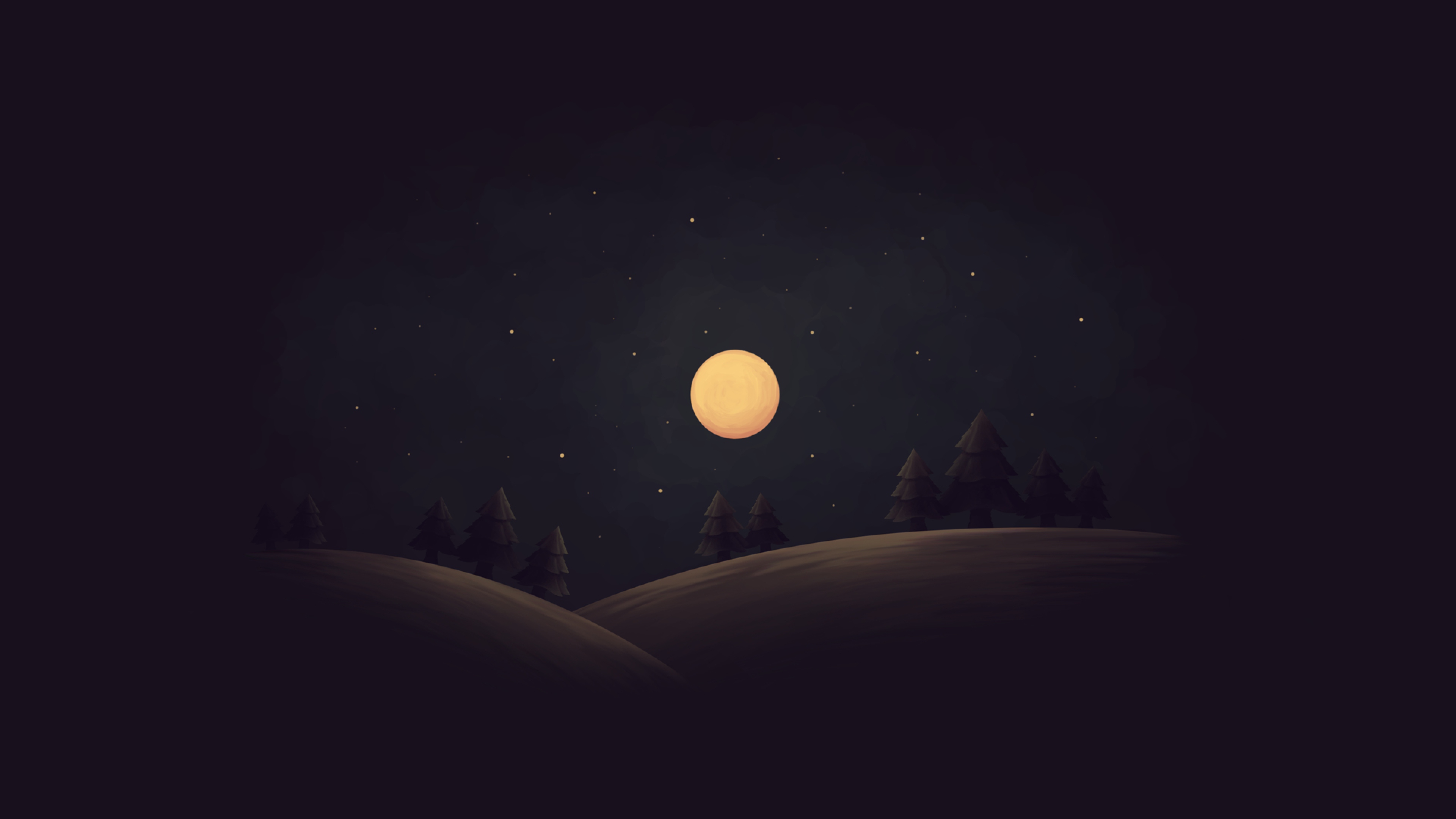 3840x2160 Simple Night 4K Wallpaper, HD Artist 4K Wallpapers, Images,  Photos and Background - Wallpapers Den