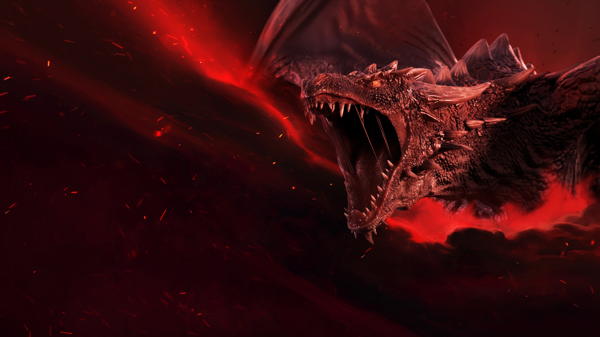 Red Dragon wallpaper by Xwalls - Download on ZEDGE™ | d974