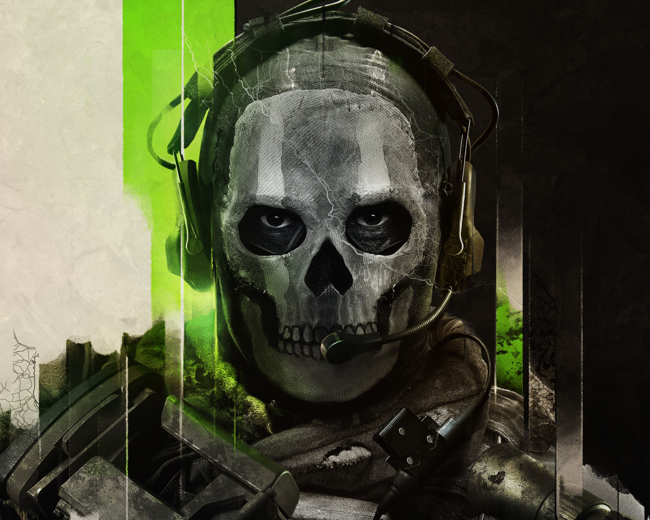 1280x1024 Resolution Skull Call Of Duty Modern Warfare 4k 1280x1024