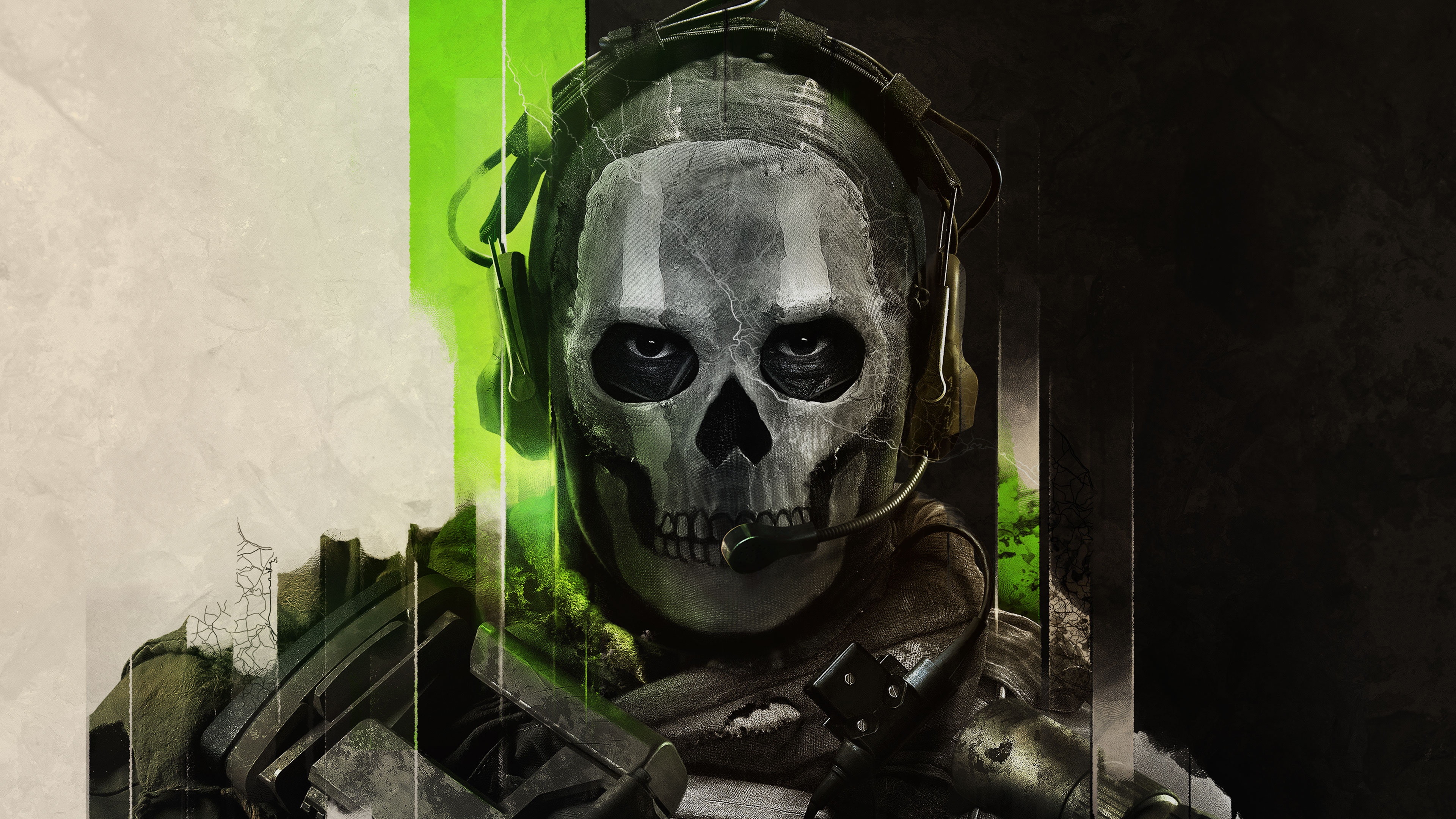 Skull Call Of Duty Modern Warfare 4k