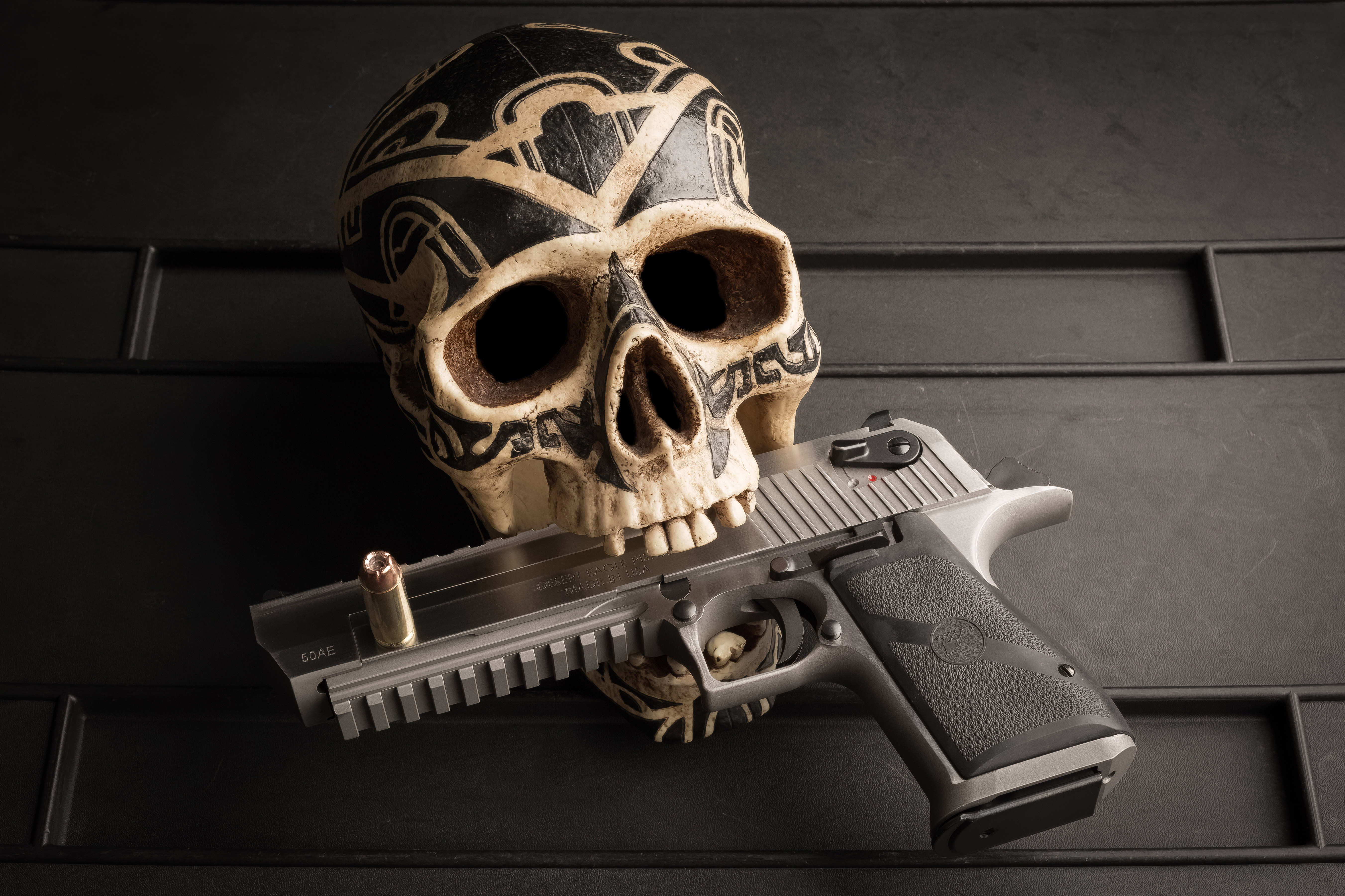 Skull Pistol Wallpaper, HD Other 4K Wallpapers, Images, Photos and  Background - Wallpapers Den