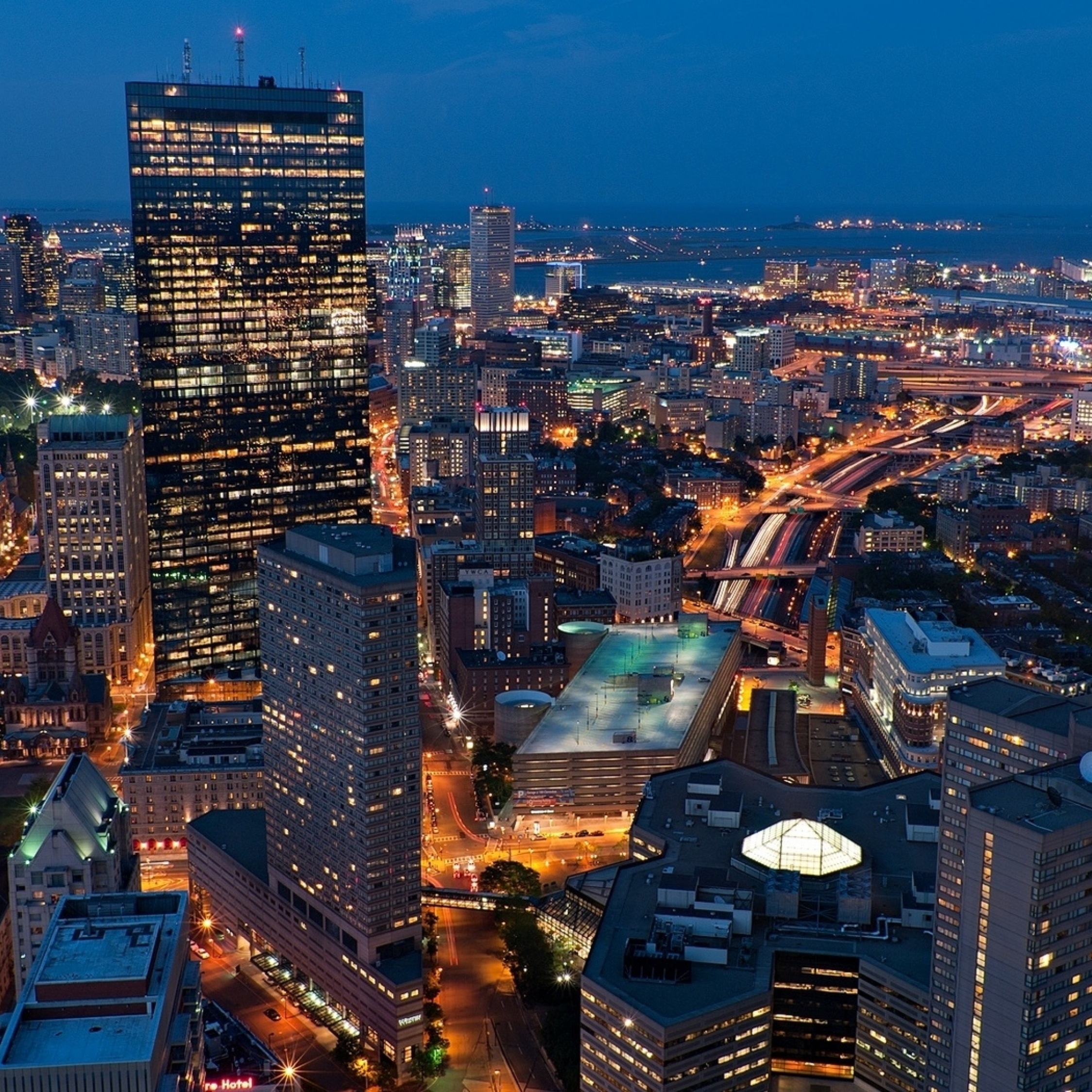 Картинка вид. Бостон США. Бостон Массачусетс достопримечательности. Красивый вид на город. Город с высоты.