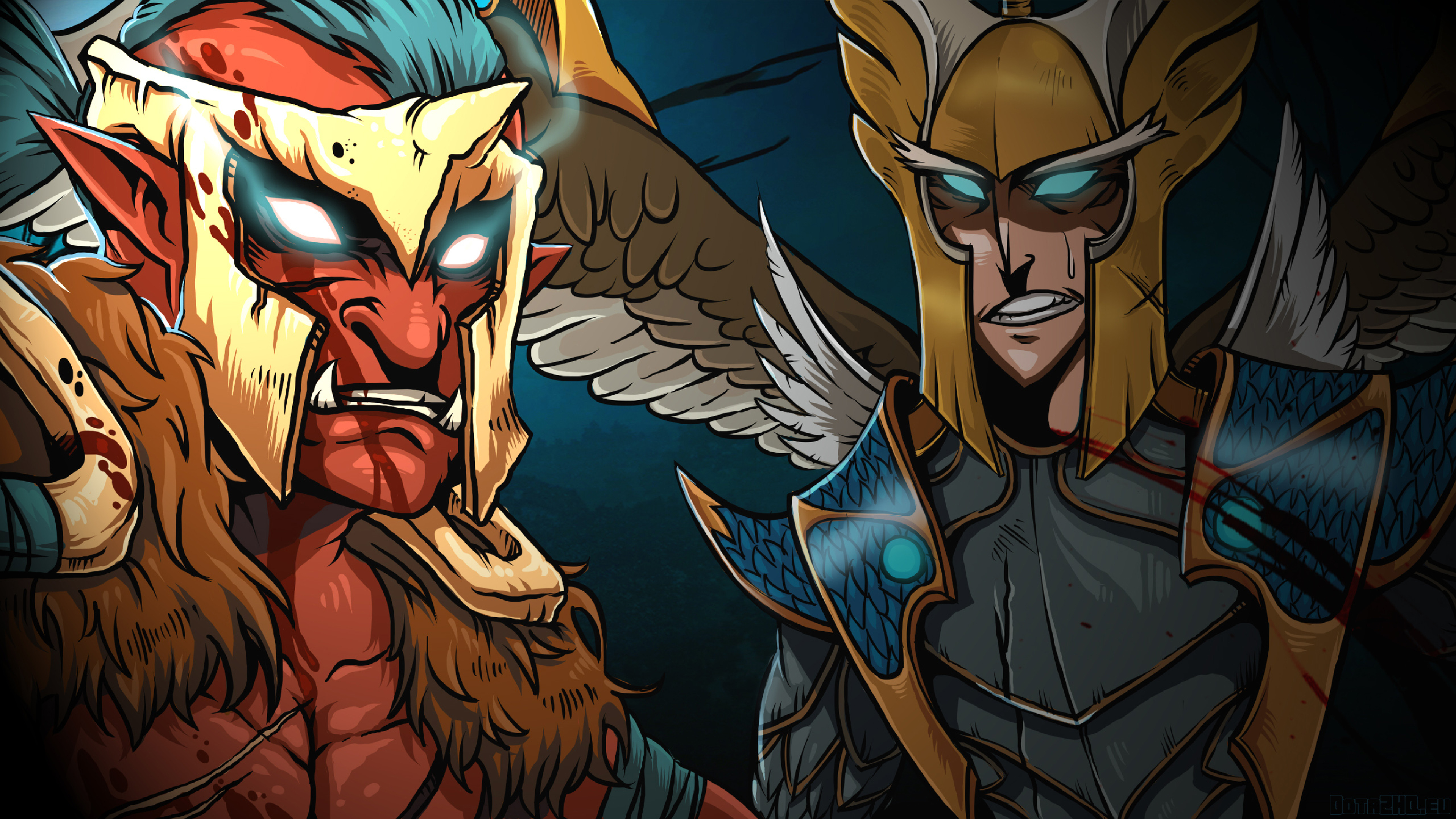 Download Skywrath Mage Troll Warlord Dota 2 1920x1200 Resolution