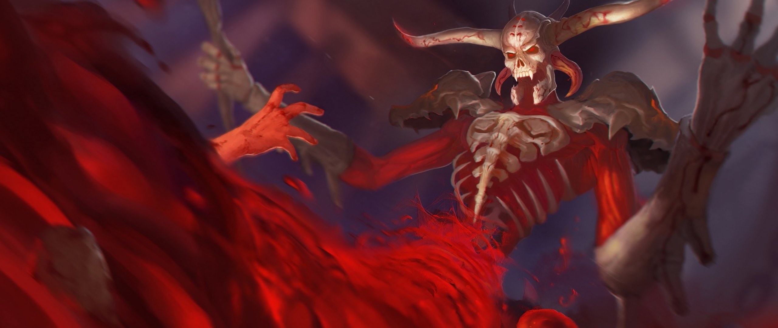 2560x1080 Resolution smite, demon, blood 2560x1080 Resolution Wallpaper ...