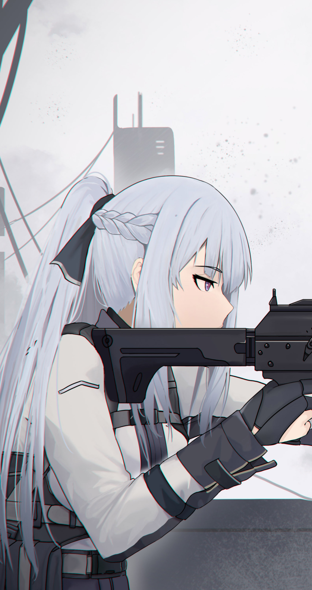 1082x2042 Resolution Sniper Anime Girl 4K Girls Frontline 1082x2042 ...