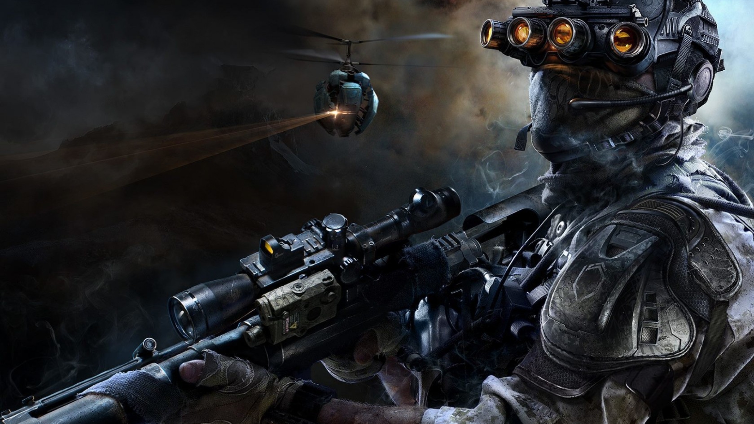 2560x1440 sniper ghost warrior 3, sniper, camouflage 1440P Resolution