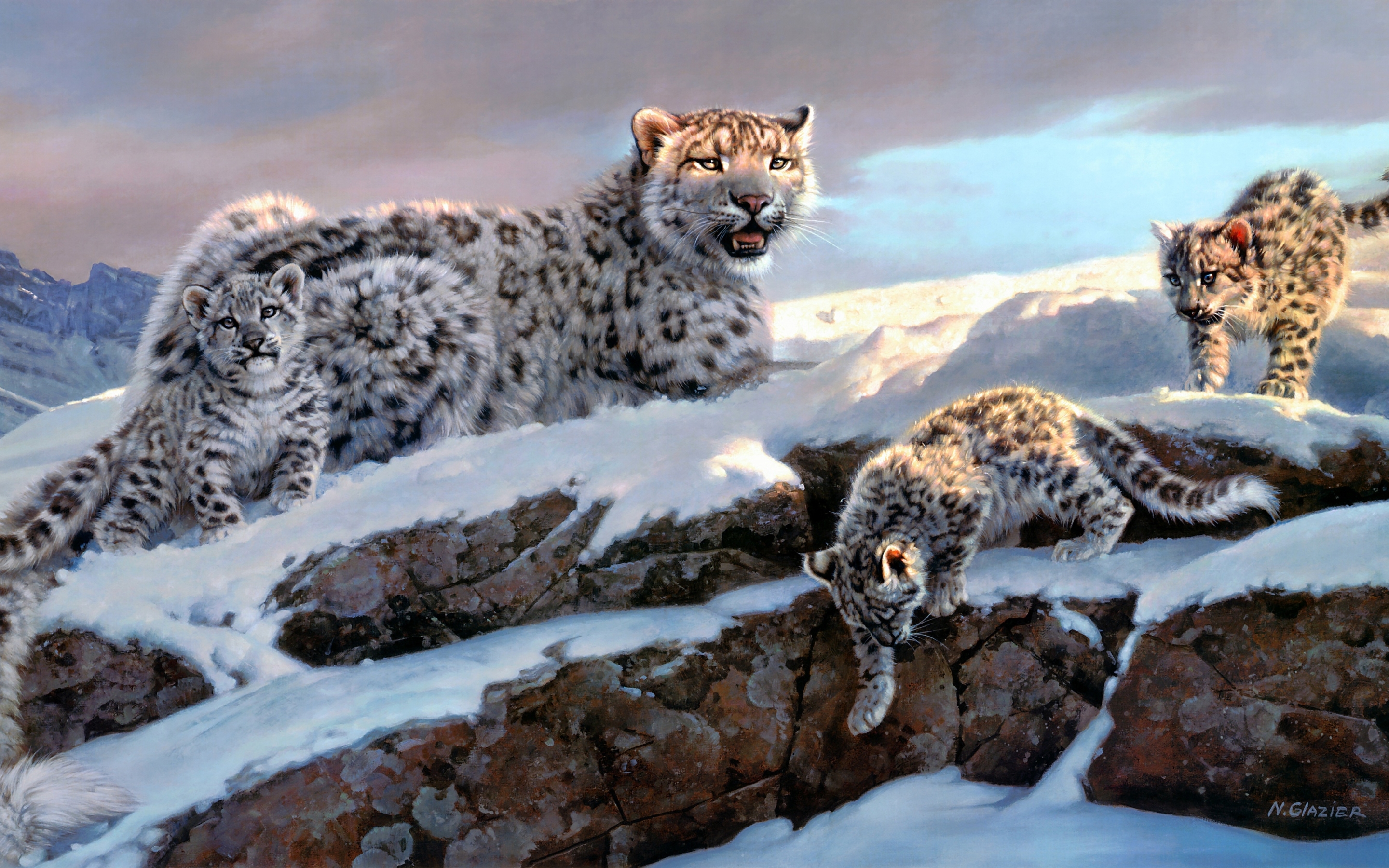 x1800 Snow Leopard Winter 4k Macbook Pro Retina Wallpaper Hd Animals 4k Wallpapers Images Photos And Background Wallpapers Den