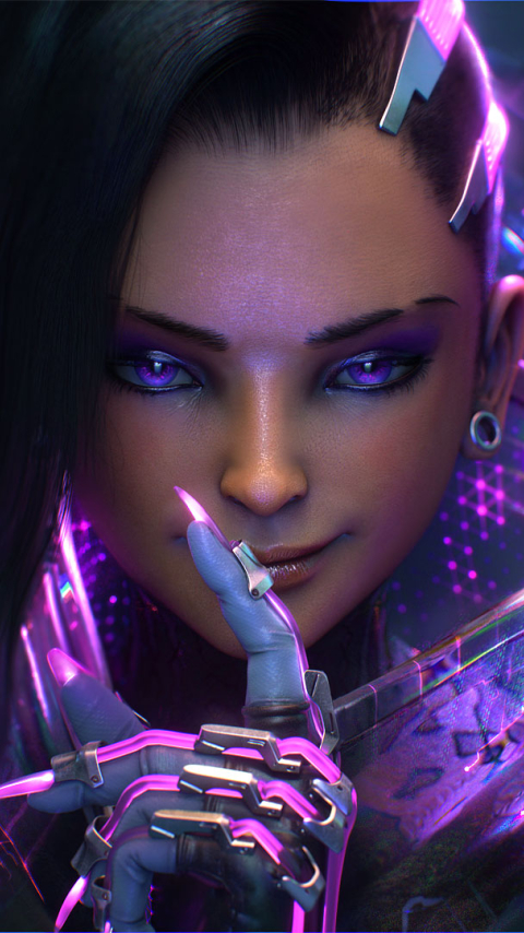 themes z2 samsung HD Full Wallpaper Overwatch Artwork, Sombra themes z2 samsung HD Full Wallpaper Overwatch Artwork, Sombra