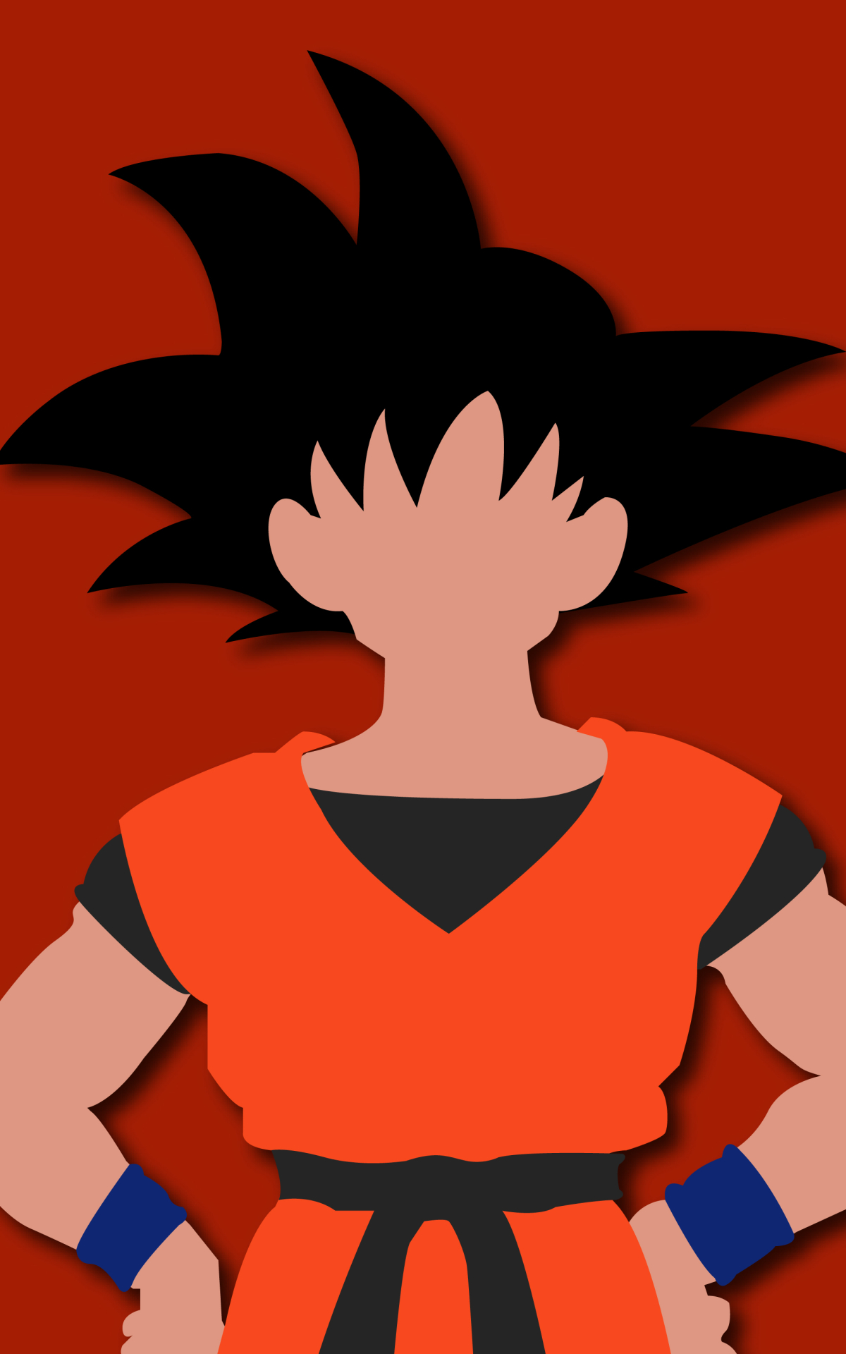 1200x1920 Son Goku Minimalist 4K 1200x1920 Resolution Wallpaper, HD