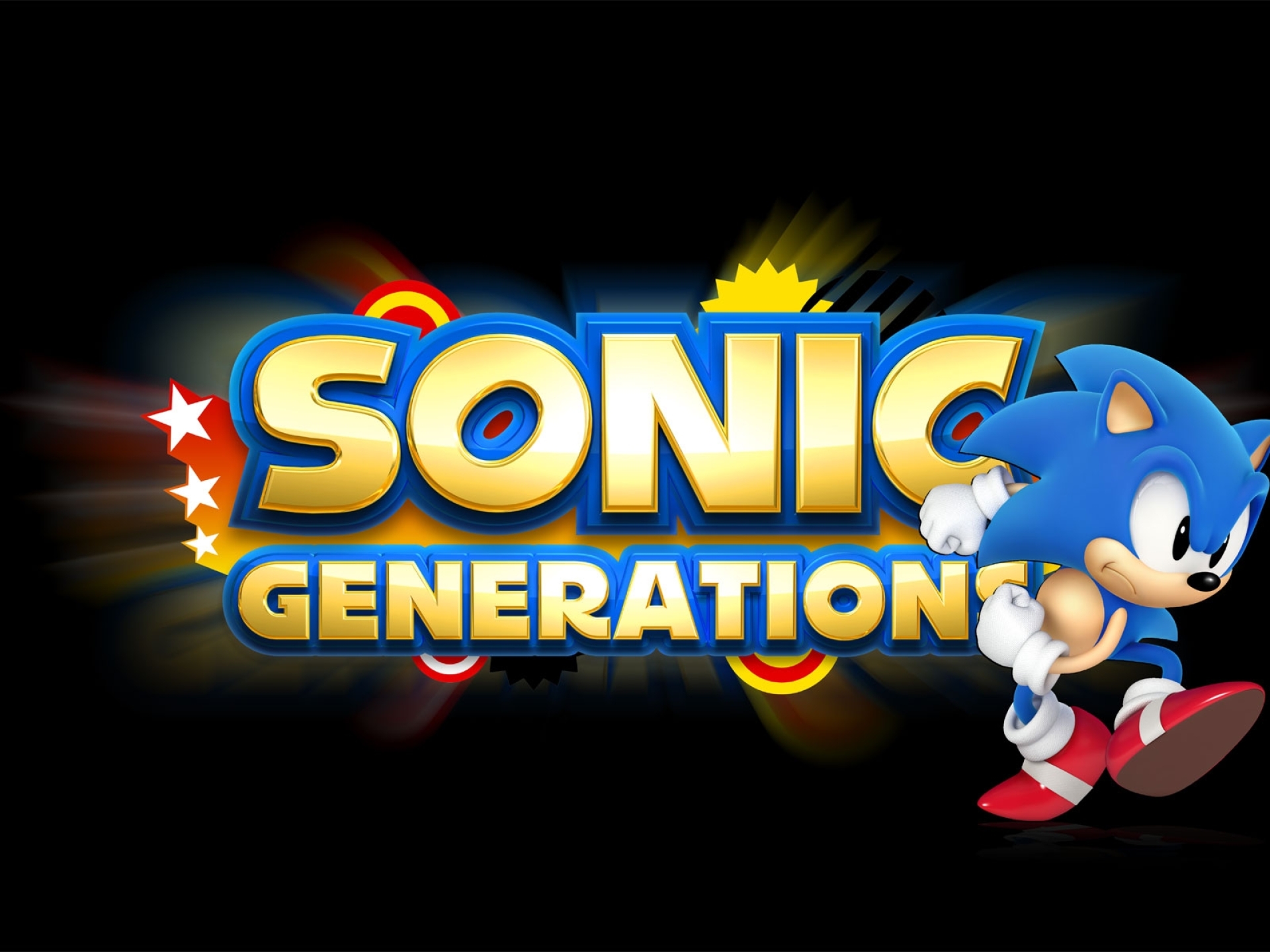 1920x1440 sonic generations, name, font 1920x1440 Resolution Wallpaper 