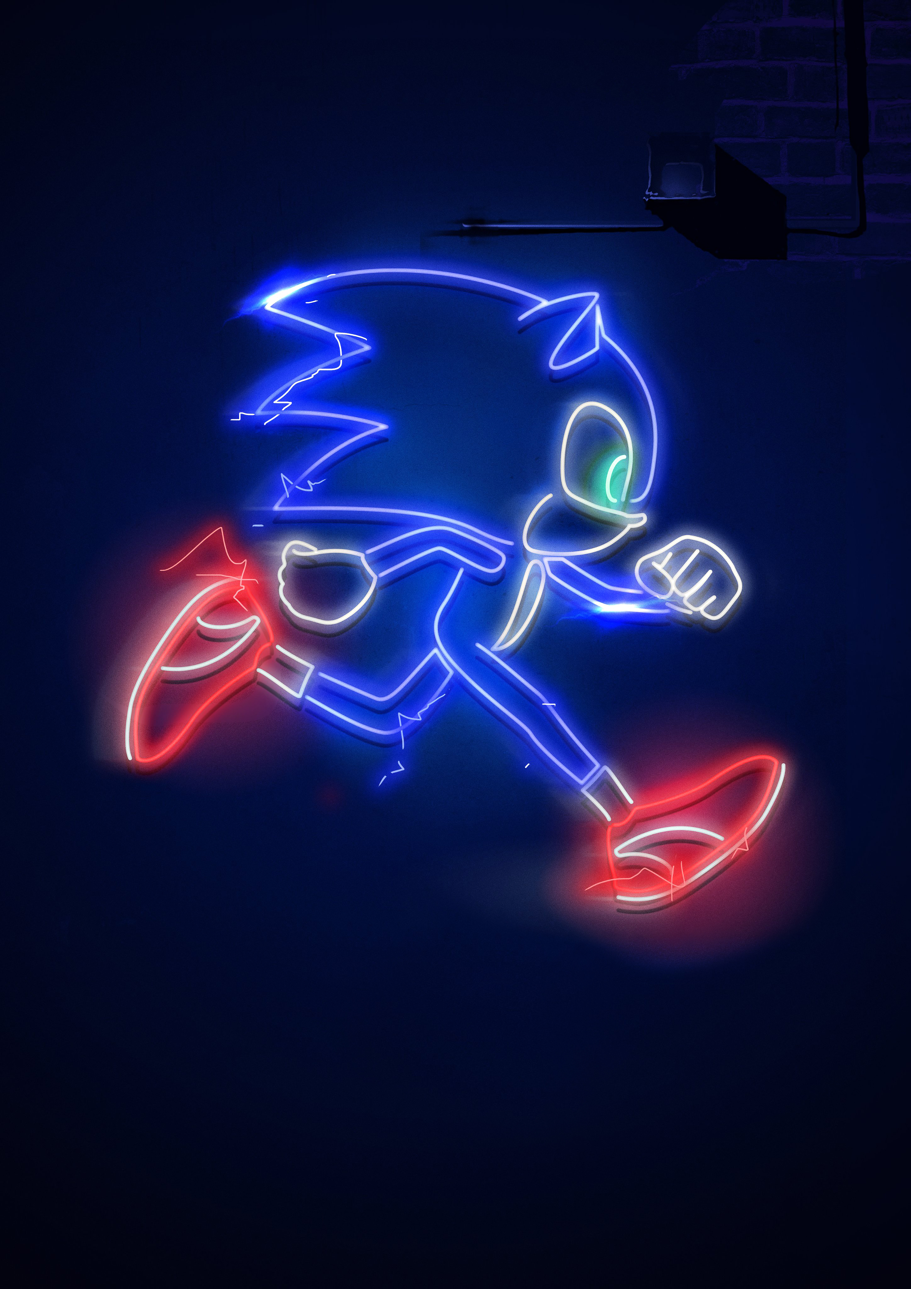 2932x2932 Sonic Hedgehog Ipad Pro Retina Display Wallpaper Hd Movies 4k Wallpapers Images Photos And Background