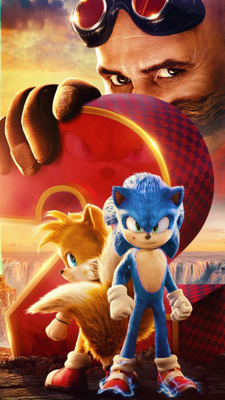 750x1334 Sonic the Hedgehog 2 HD Movie iPhone 6, iPhone 6S, iPhone 7  Wallpaper, HD Movies 4K Wallpapers, Images, Photos and Background -  Wallpapers Den