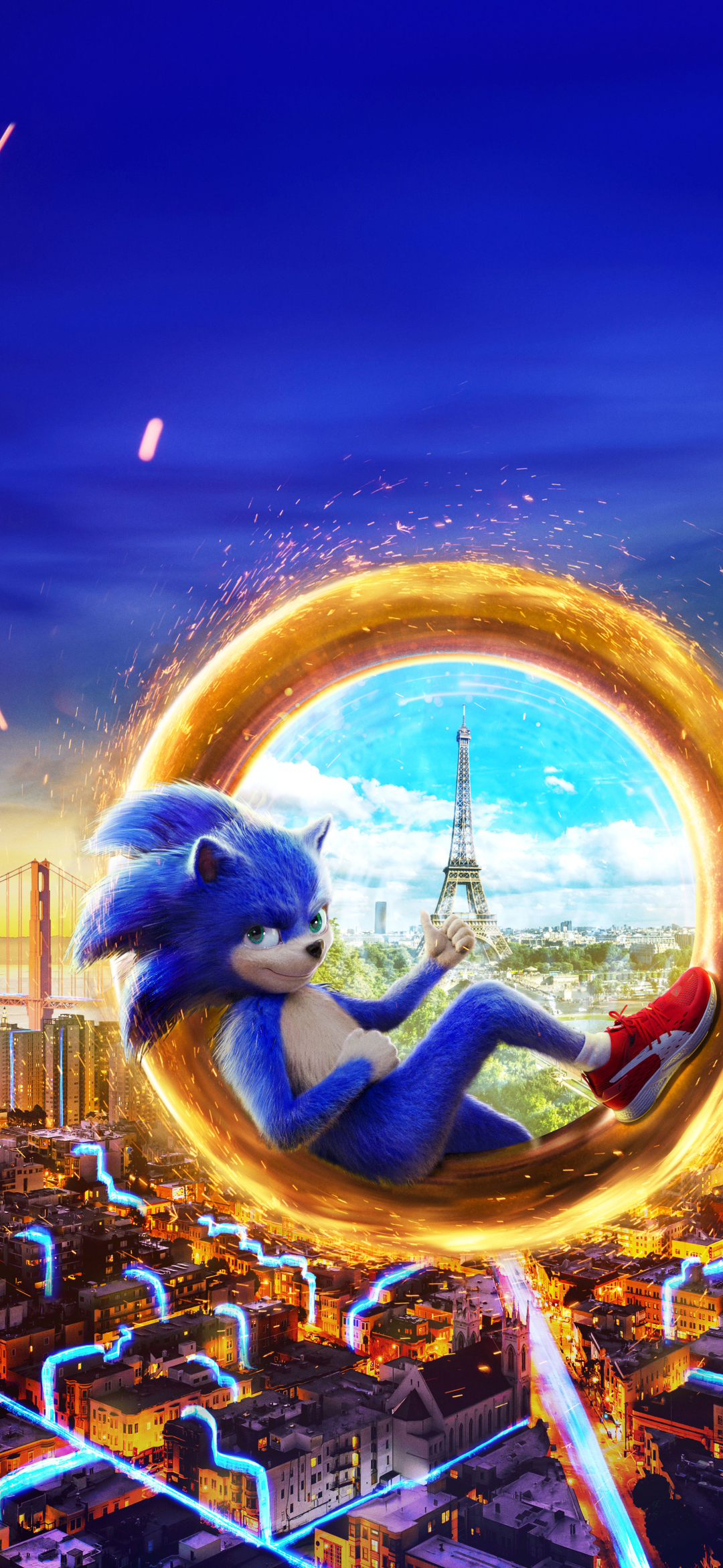 1080x2340 Sonic the Hedgehog 2019 Movie 1080x2340 ...