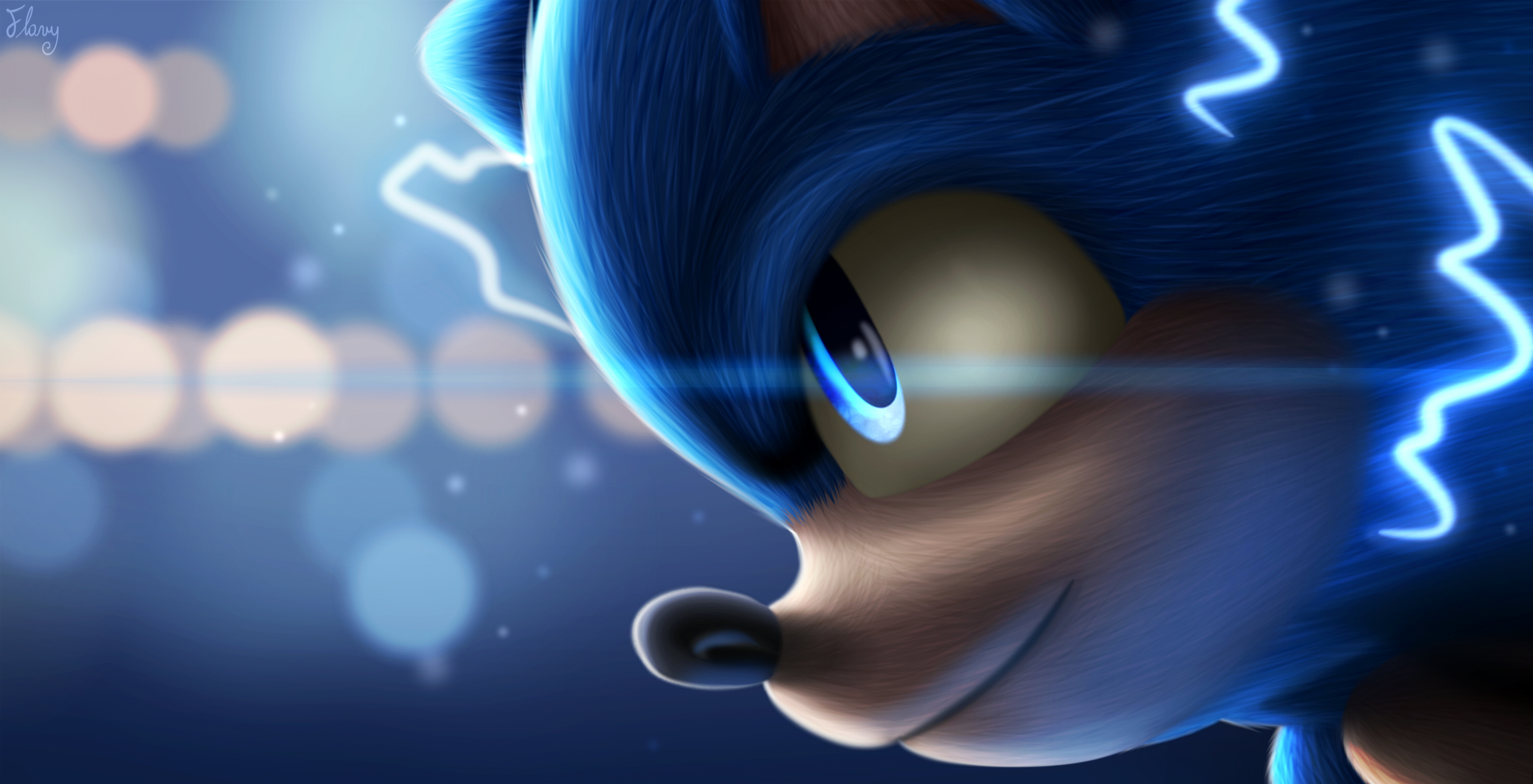 Sonic The Hedgehog Art Wallpaper Hd Movies 4k Wallpapers Images Photos And Background
