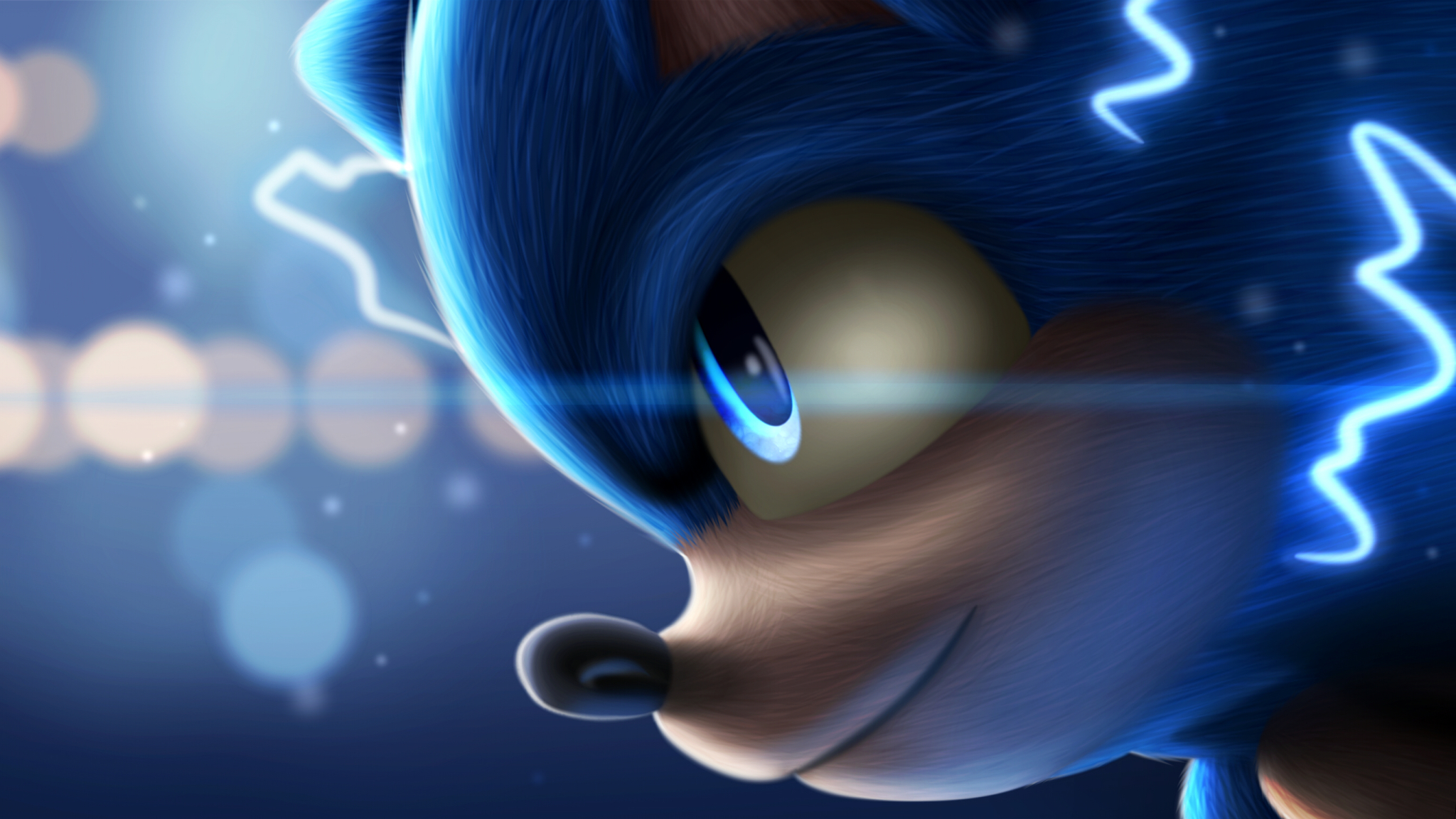 2048x1152 Resolution Sonic The Hedgehog Art 2048x1152 Resolution