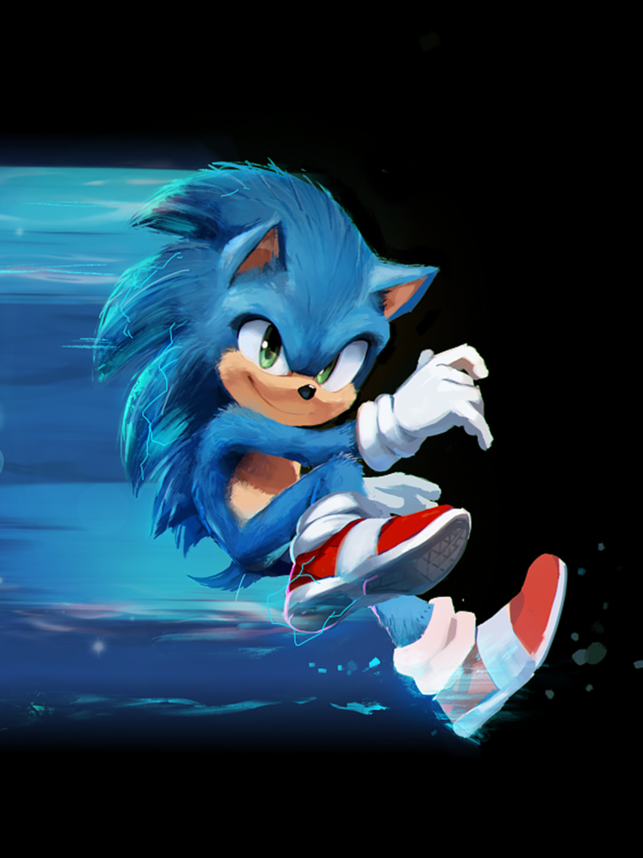48x2732 Sonic The Hedgehog Artwork 48x2732 Resolution Wallpaper Hd Movies 4k Wallpapers Images Photos And Background