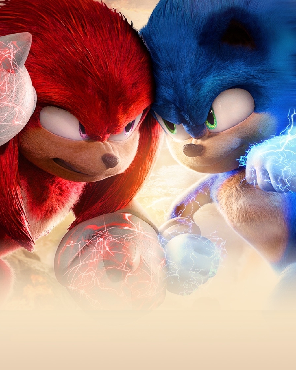 1024x1280 Resolution Sonic the Hedgehog vs Knuckles the Echidna ...