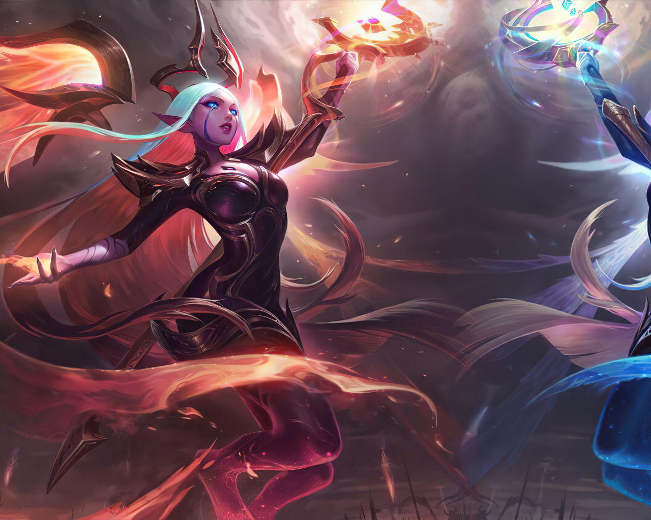 1280x1024 Soraka Nightbringer Dawnbringer LoL 1280x1024 Resolution