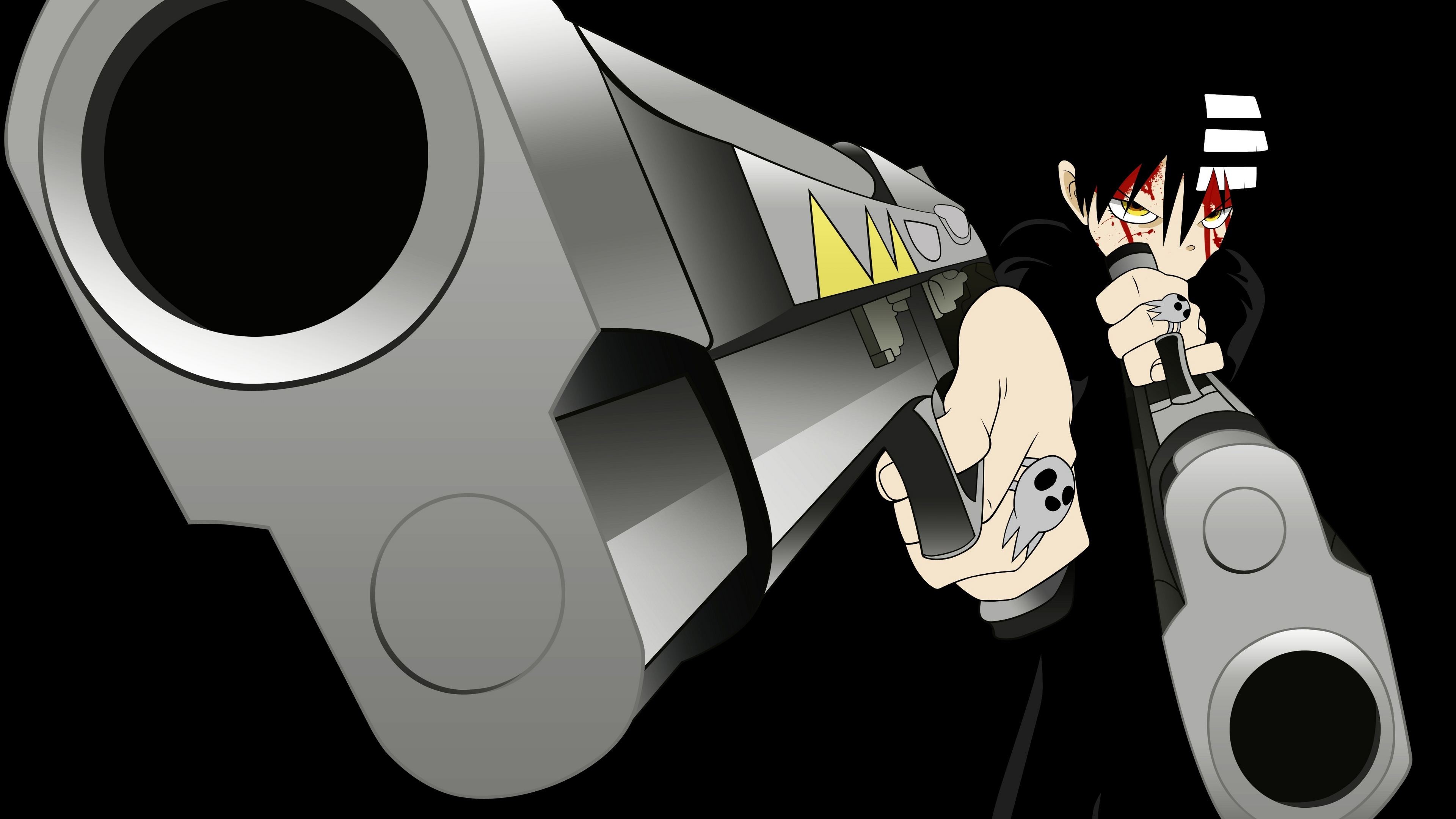 soul eater not, man, gun Wallpaper, HD Anime 4K Wallpapers, Images, Photos  and Background - Wallpapers Den