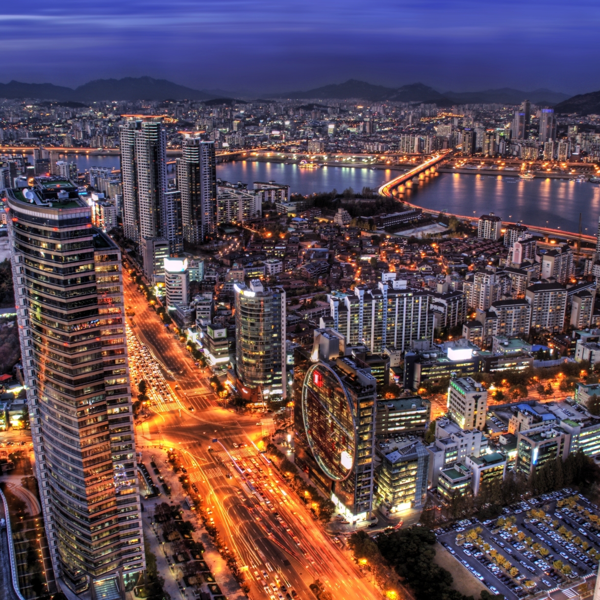  South  Korea  Seoul Capital  City HD 4K Wallpaper