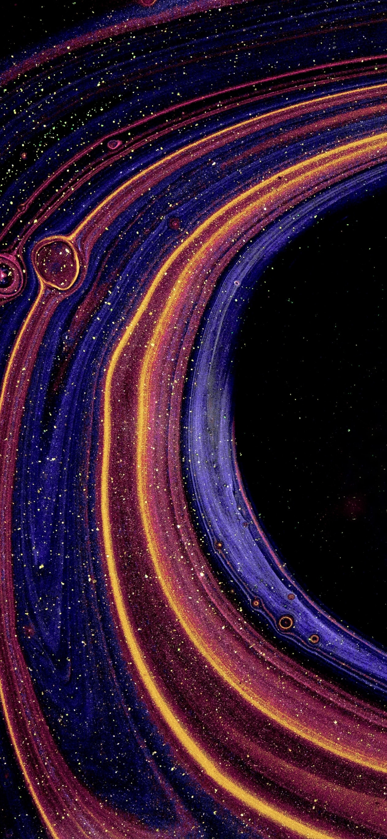 Abstract space neon wallpaper - pling.com