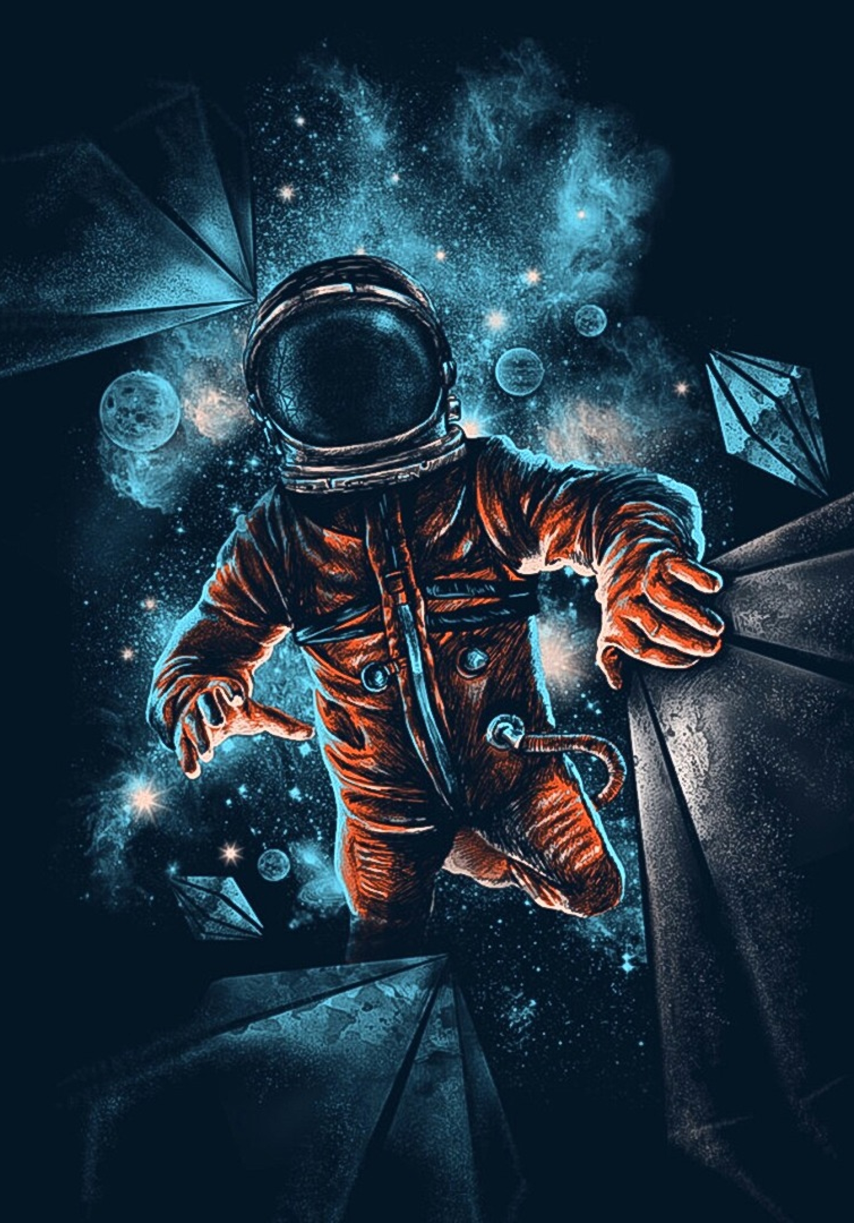 1668x2388 Space Man Artistic Galaxy 1668x2388 Resolution Wallpaper, HD  Artist 4K Wallpapers, Images, Photos and Background - Wallpapers Den