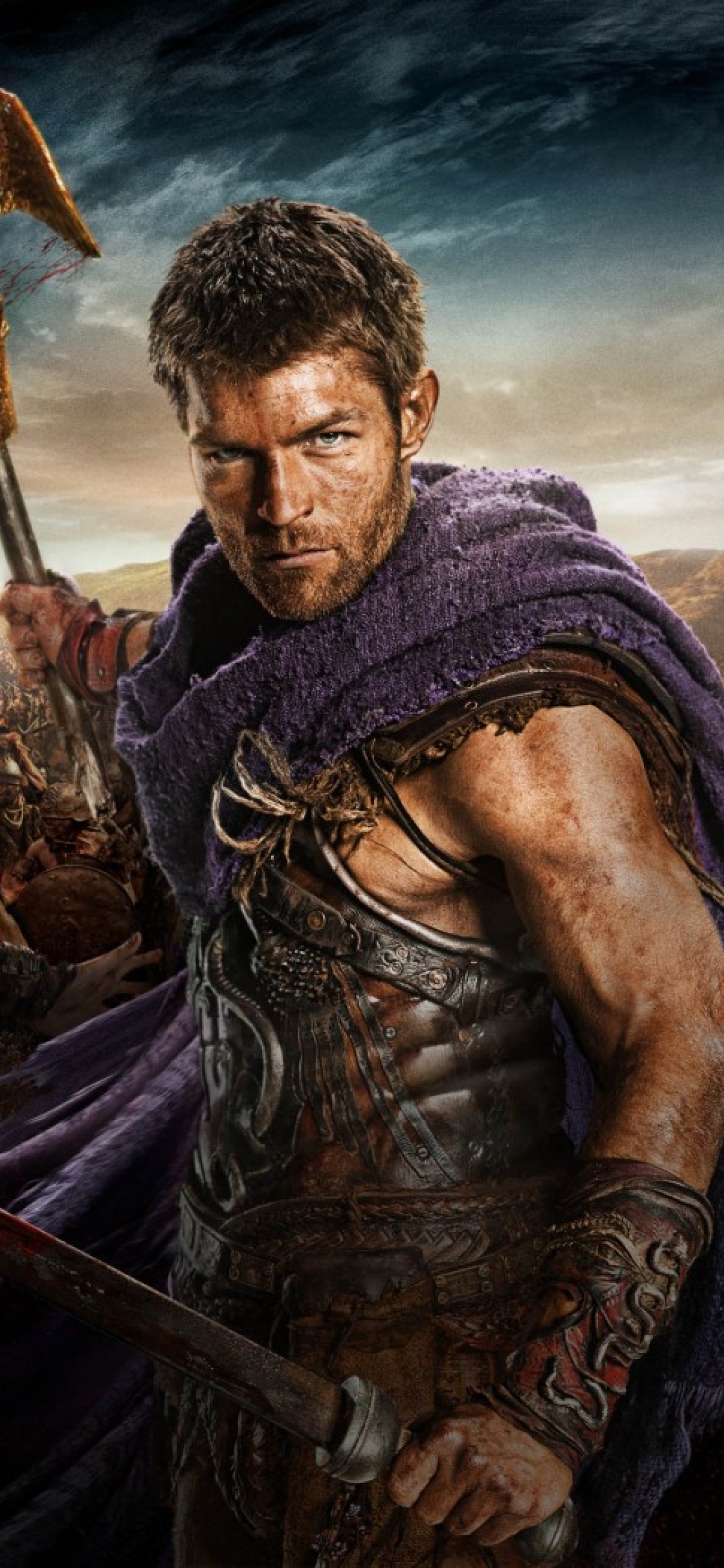 1125x2436 Spartacus War Of The Damned Liam Mcintyre Iphone Xs Iphone 10 Iphone X Wallpaper Hd Tv Series 4k Wallpapers Images Photos And Background