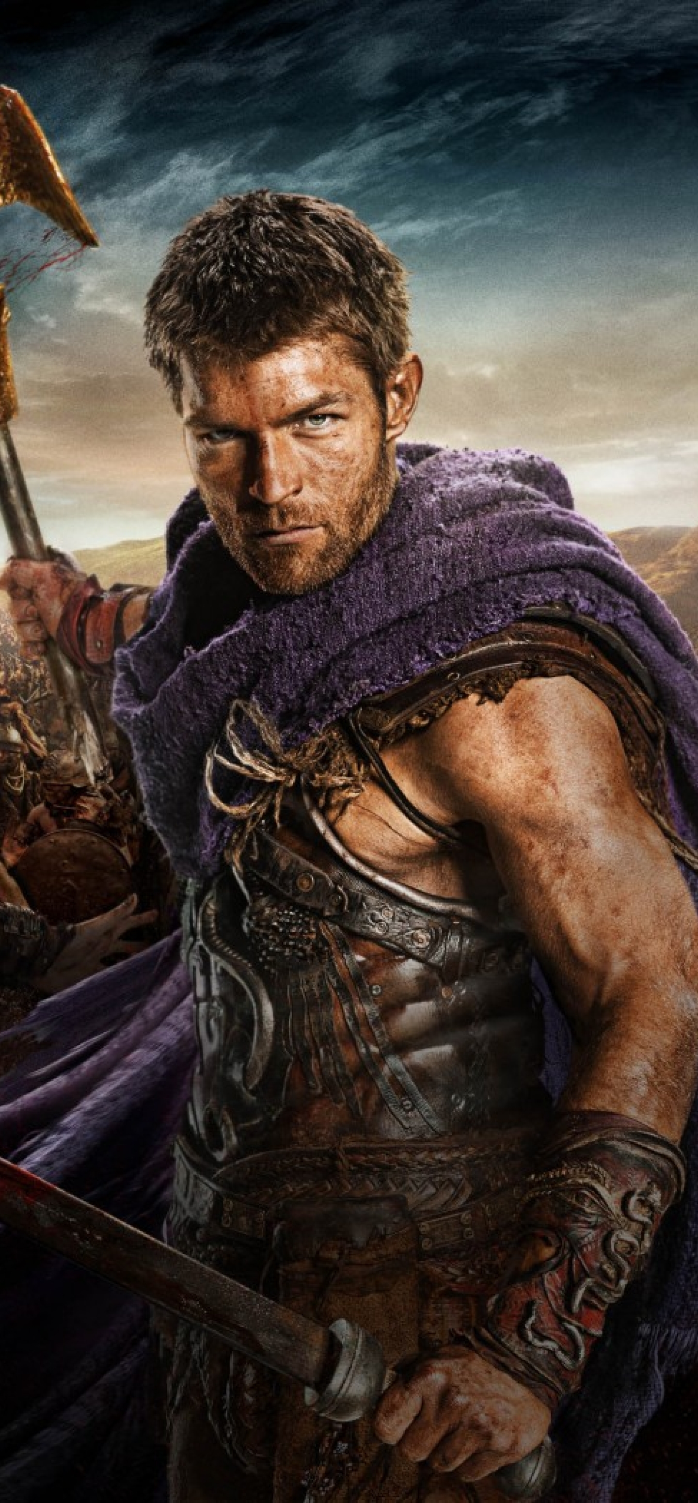 1440x3100 Spartacus War Of The Damned Liam Mcintyre 1440x3100 Resolution Wallpaper Hd Tv Series 4k Wallpapers Images Photos And Background