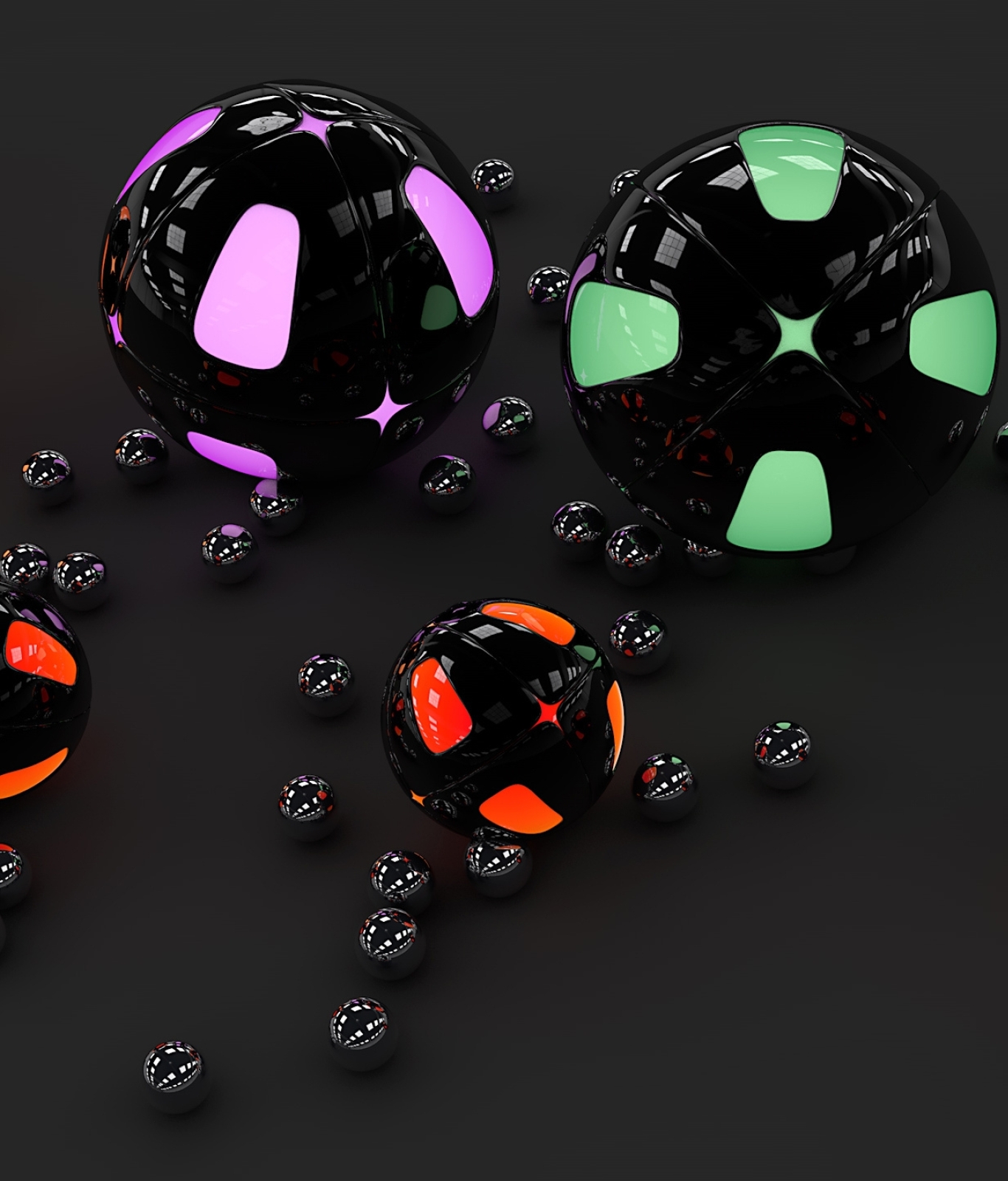 1366x1600 sphere, spheres, surface 1366x1600 Resolution Wallpaper, HD ...