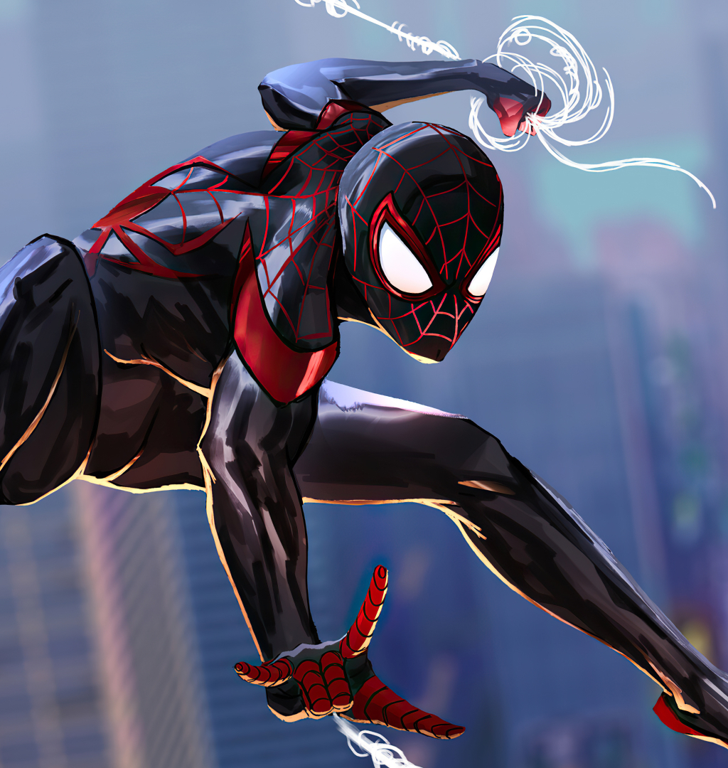 X Resolution Spider Man Into The Spider Verse Art X Resolution Wallpaper
