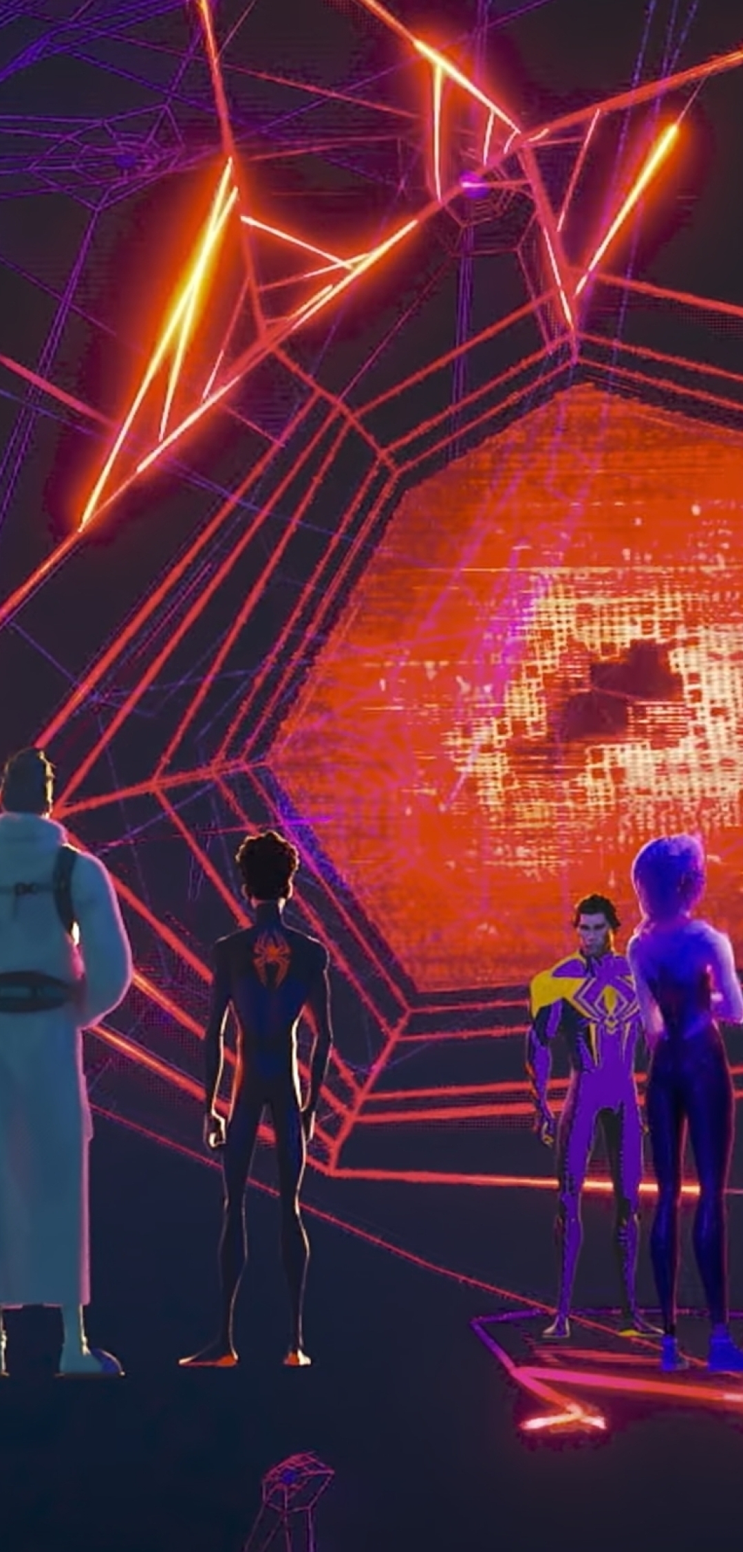 1080x2256 Spider Man Across The Spider Verse Portal 1080x2256 Resolution Wallpaper Hd Movies 2033