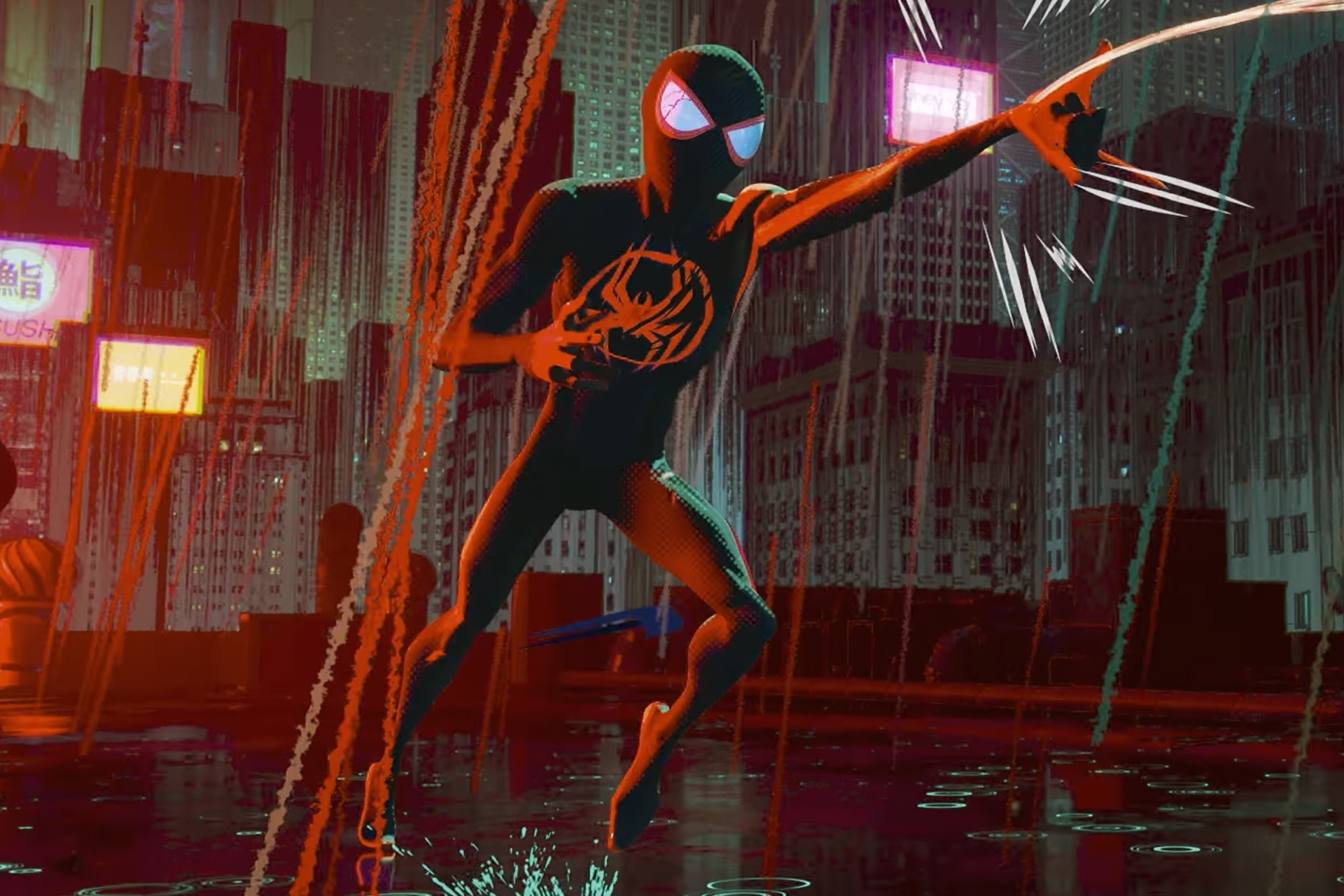 1920x1280 Spider Man: Across The Spider Verse HD Logo 1920x1280