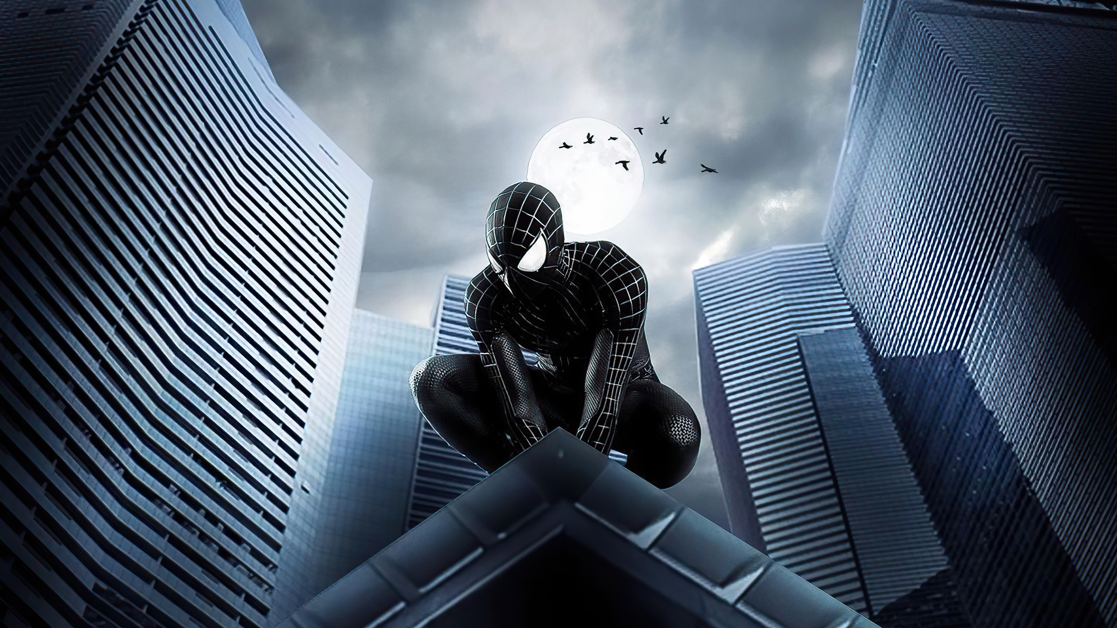 Spider Man Dark Knight Wallpaper, HD Superheroes 4K Wallpapers, Images,  Photos and Background - Wallpapers Den