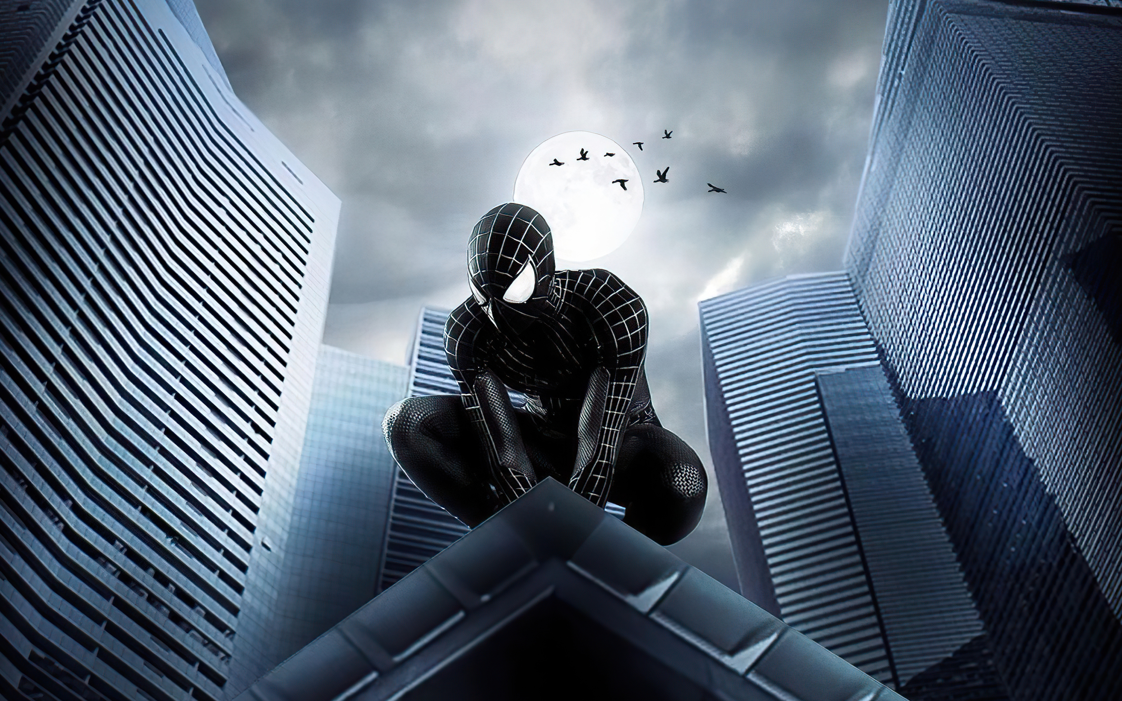 3840x2400 Spider Man Dark Knight UHD 4K 3840x2400 Resolution Wallpaper, HD  Superheroes 4K Wallpapers, Images, Photos and Background - Wallpapers Den