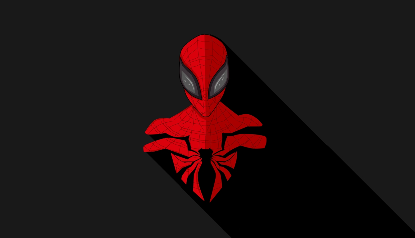 1336x768 Spider-Man Dark Minimal Avengers HD Laptop Wallpaper, HD  Minimalist 4K Wallpapers, Images, Photos and Background - Wallpapers Den