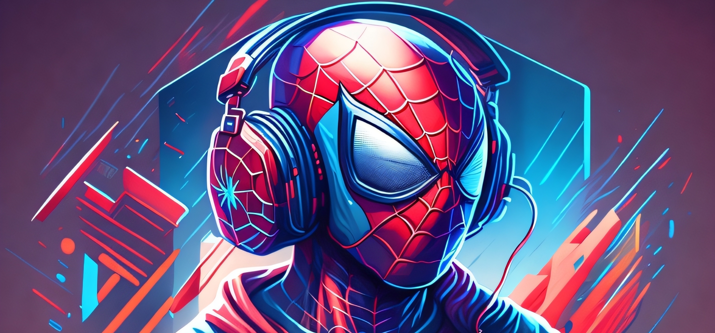 2316x1080 Resolution Spider man HD Music AI Art 2316x1080 Resolution