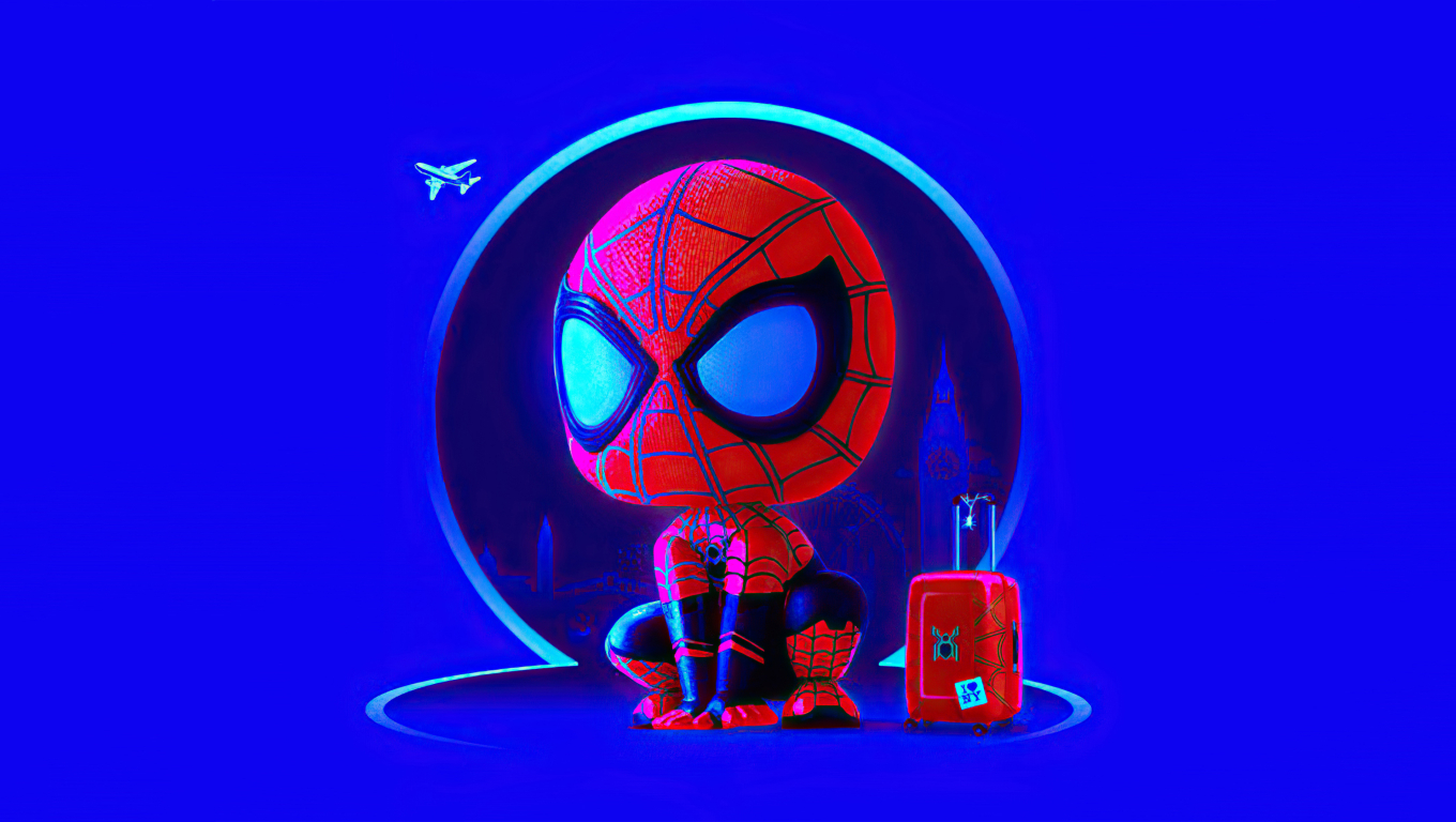 1360x768 Spider Man Homecoming Cute Desktop Laptop HD Wallpaper, HD  Superheroes 4K Wallpapers, Images, Photos and Background - Wallpapers Den