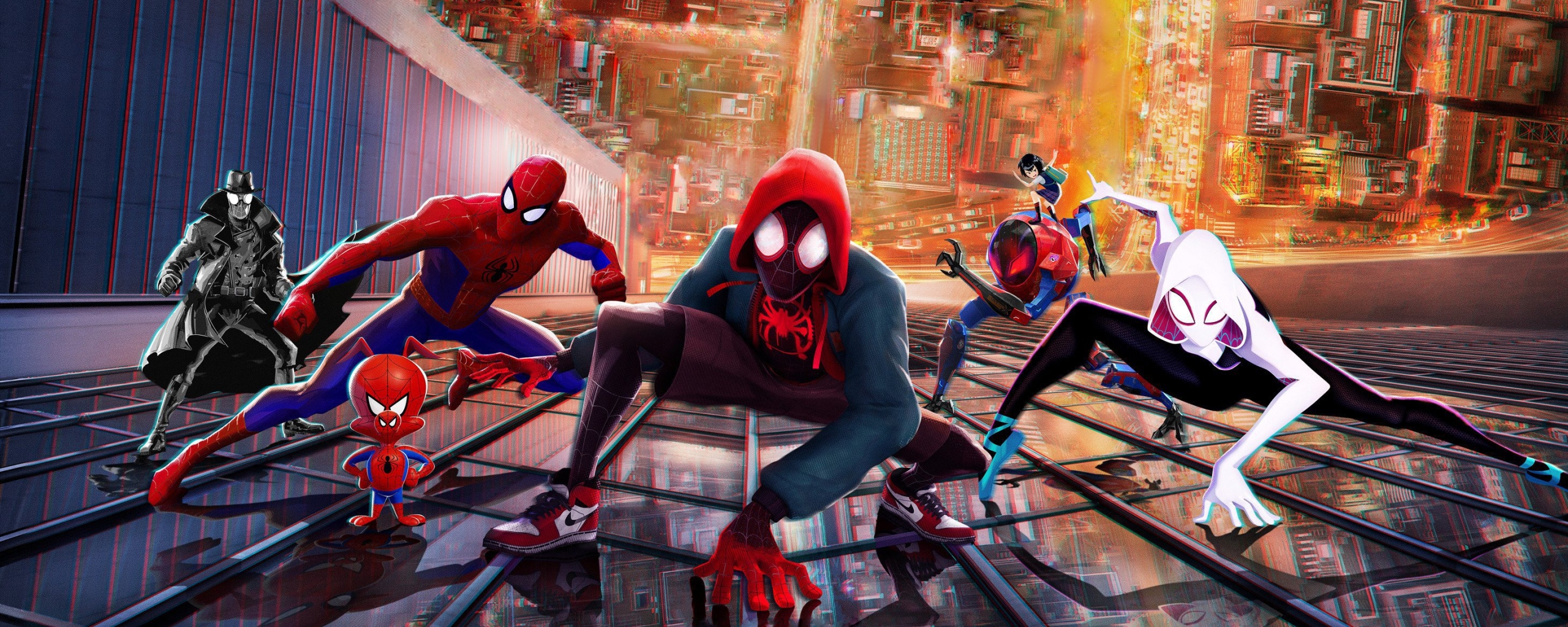 2560x1024 Spider-Man Into The Spider-Verse 2018 Movie 2560x1024 ...