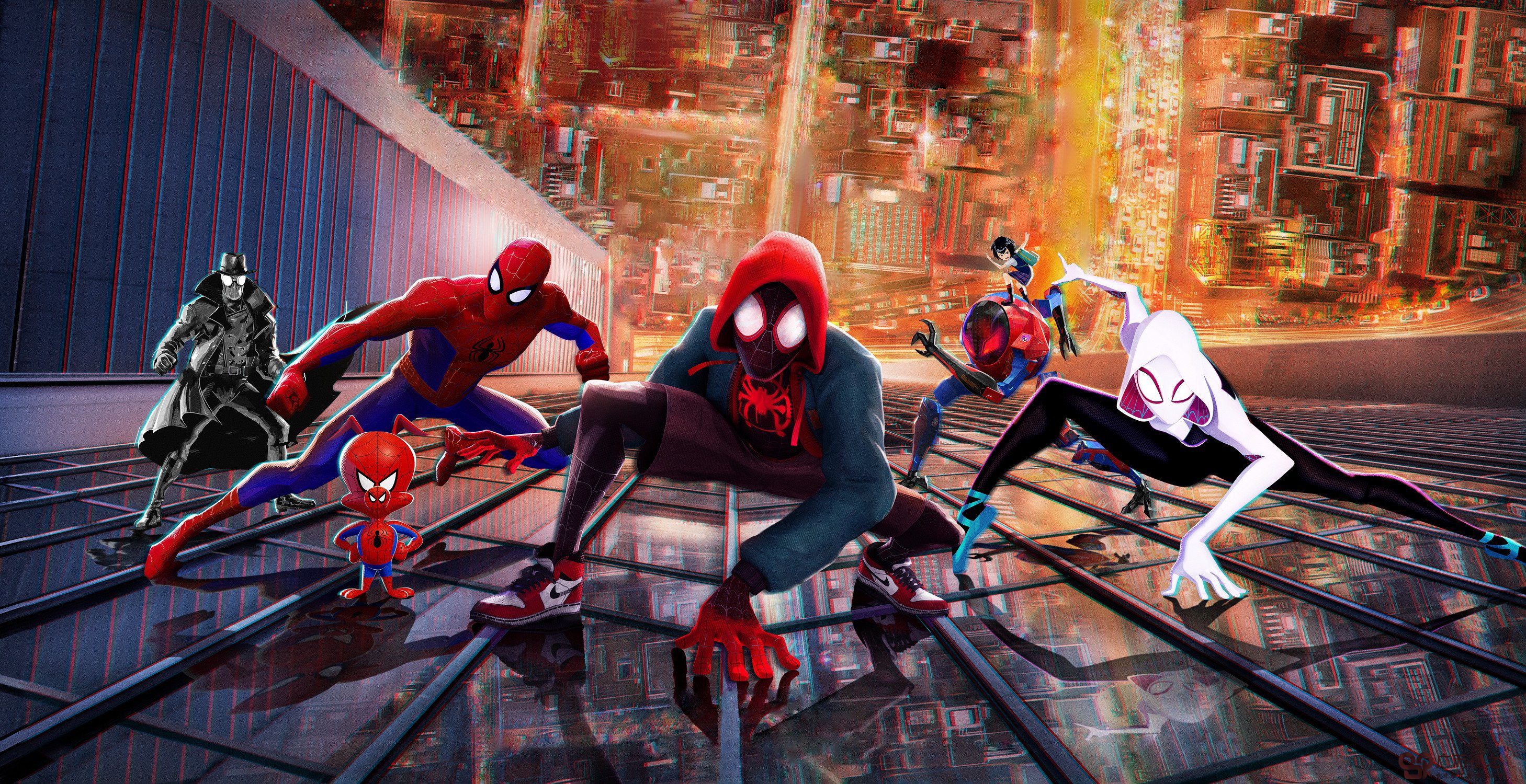Spider Man Into The Spider Verse 2018 Movie Wallpaper Hd