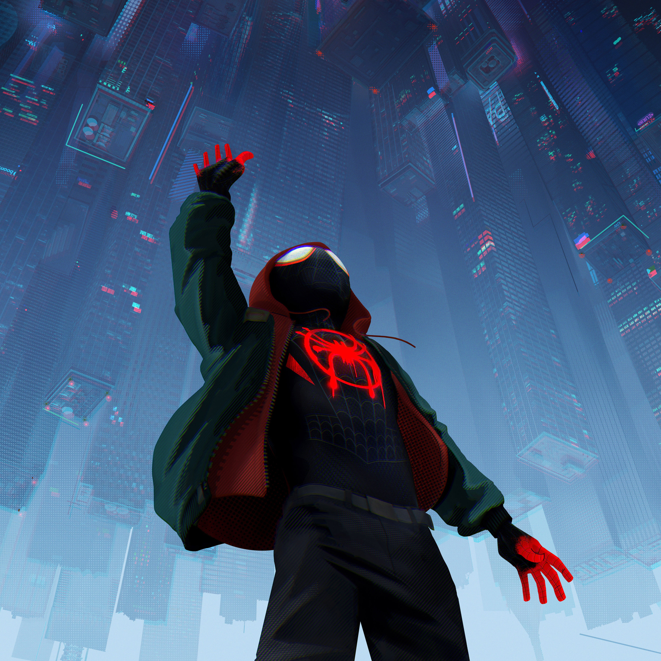  Spider  man  Into  The Spider  verse  2021 Official Poster HD 