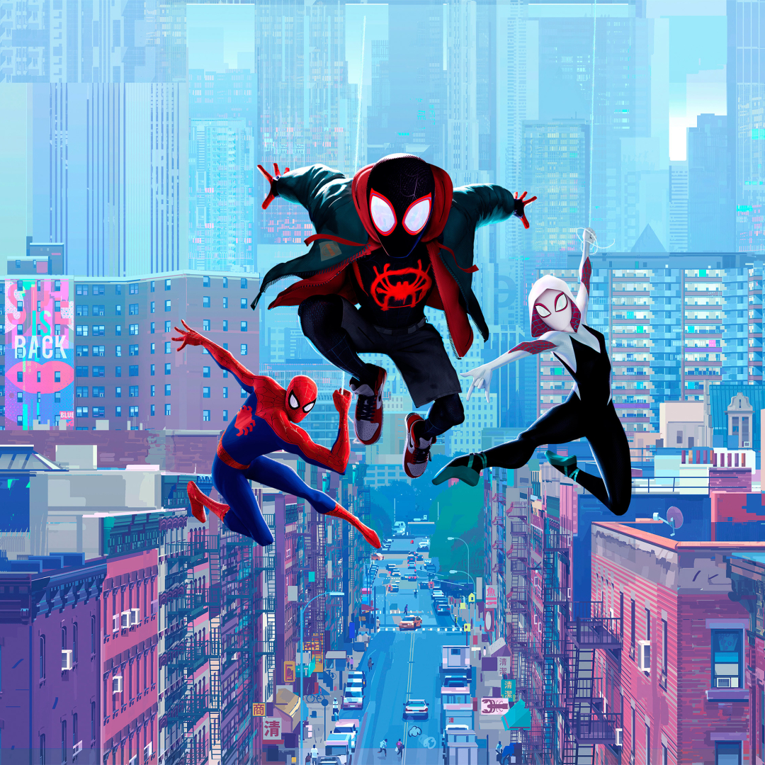 1080x1080 Resolution Spider-Man Into the Spider-Verse 2019 1080x1080