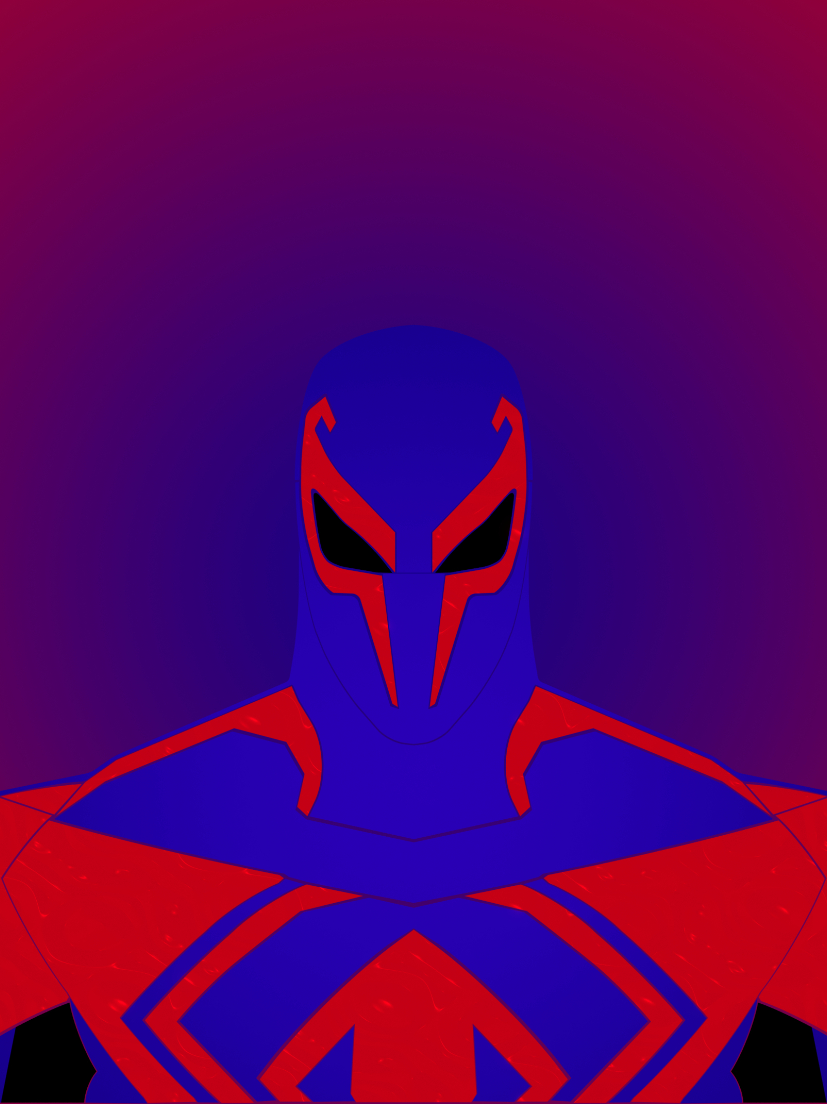 X Resolution Spider Man Miguel O Hara Mosaic K Minimal X Resolution Wallpaper