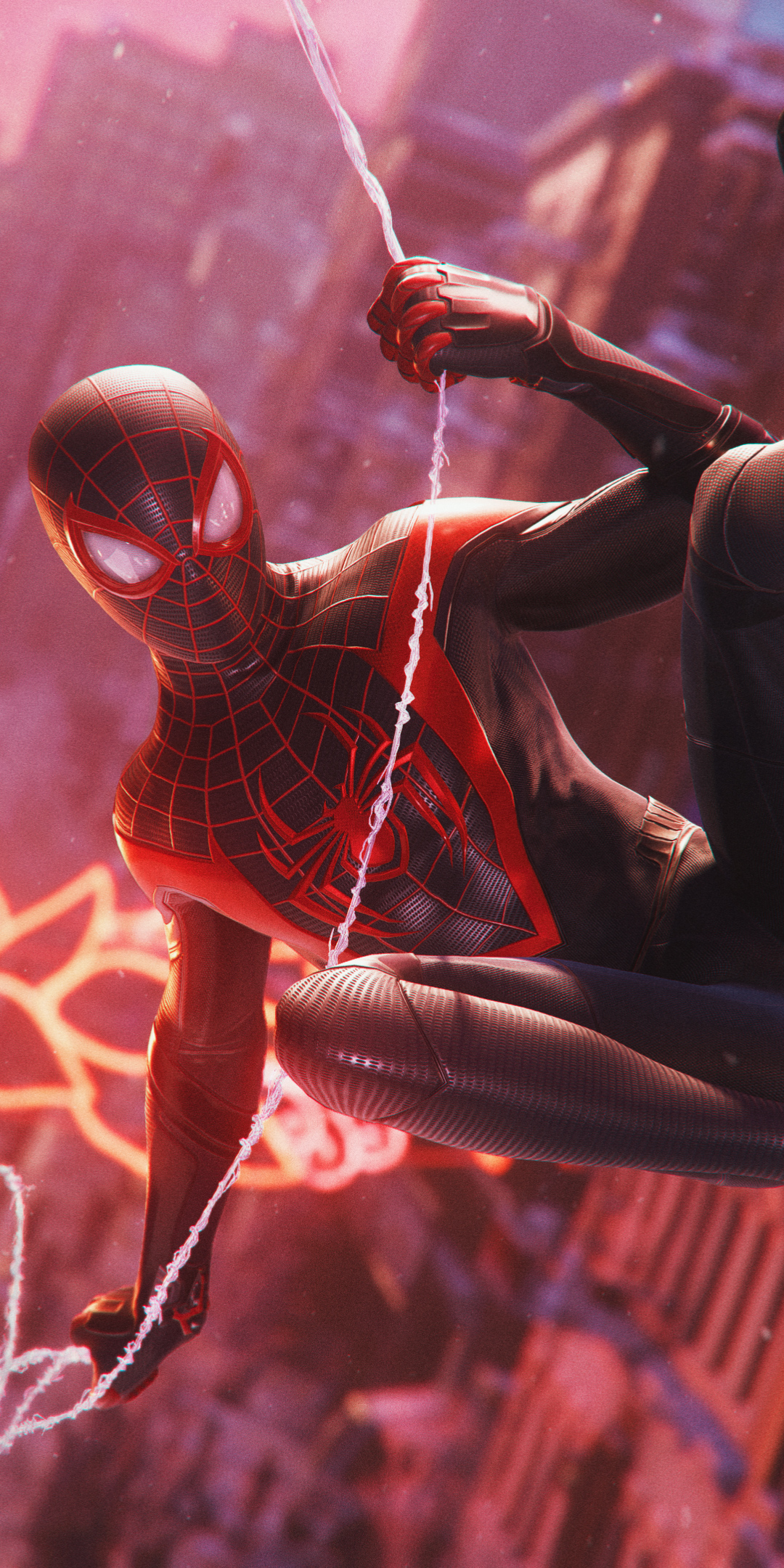 1080x2160 Spider-Man Miles Morales 4K Marvels One Plus 5T ...